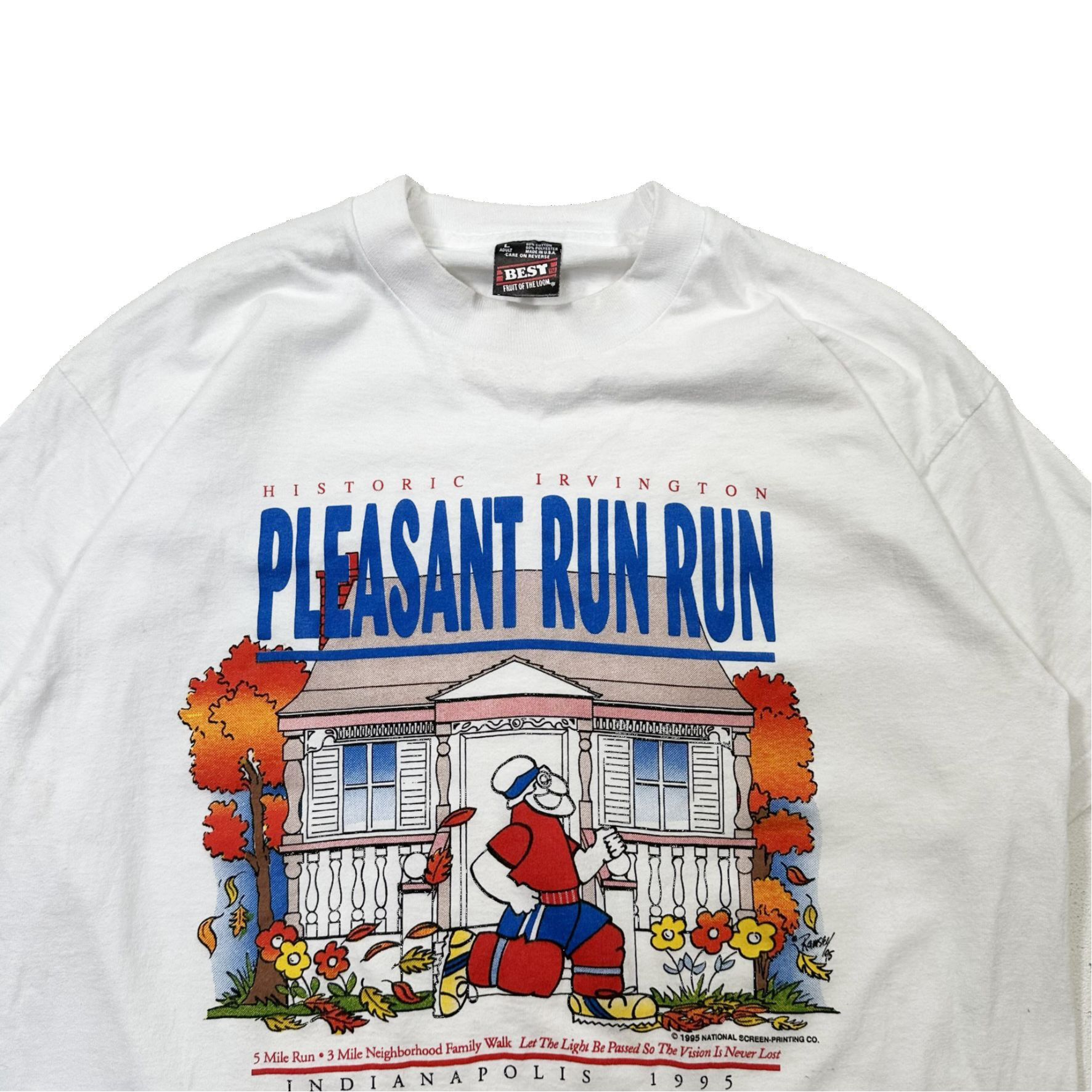 Vintage Vintage 90s Single Stitch Pheasant Run Run Graphic T Shirt Size US L / EU 52-54 / 3 - 2 Thumbnail
