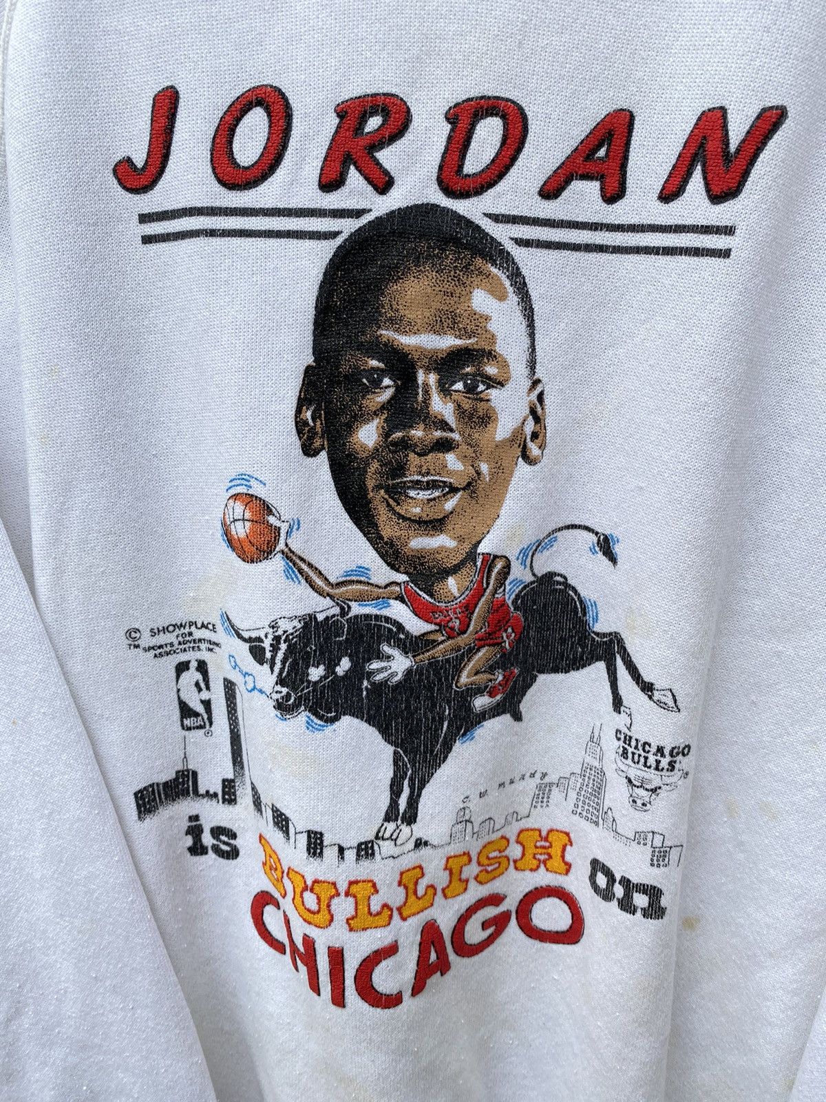 Chicago Bull Jordan NBA sweatshirt vintage 90s