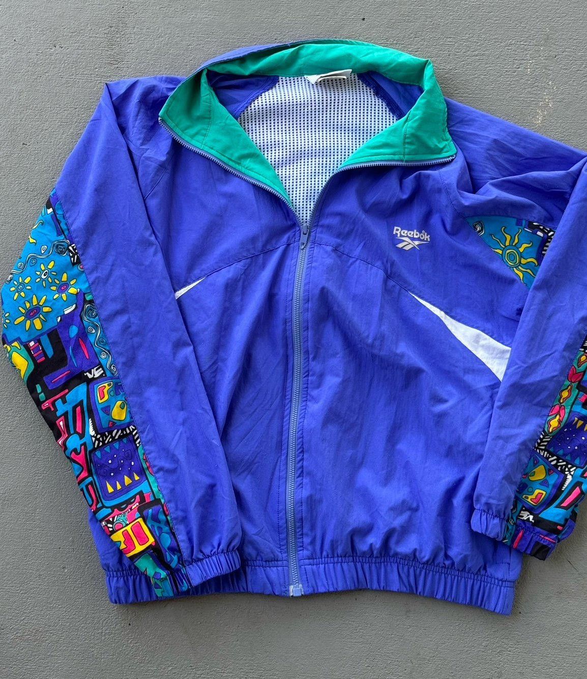 Reebok Vintage Reebok Windbreaker Size US S / EU 44-46 / 1 - 3 Thumbnail