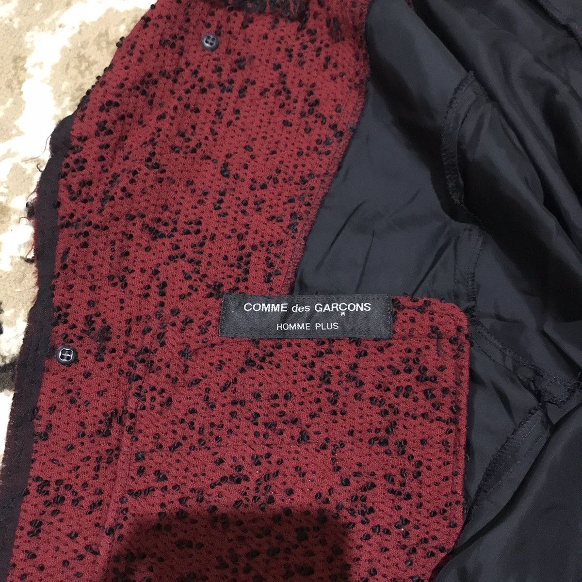 Comme des Garcons Homme Plus Comme des Garcons Homme Plus Inside Out Jacket Size US M / EU 48-50 / 2 - 9 Thumbnail