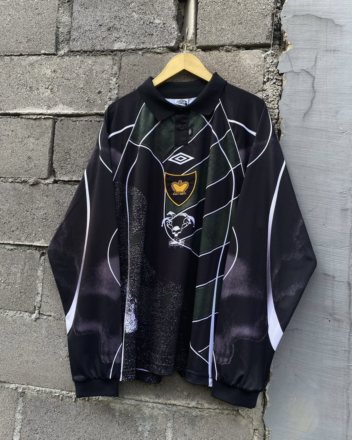 Slam Jam × Umbro Umbro Men’s 95 96 Penalty Culture Longsleeve Polo Size US L / EU 52-54 / 3 - 1 Thumbnail