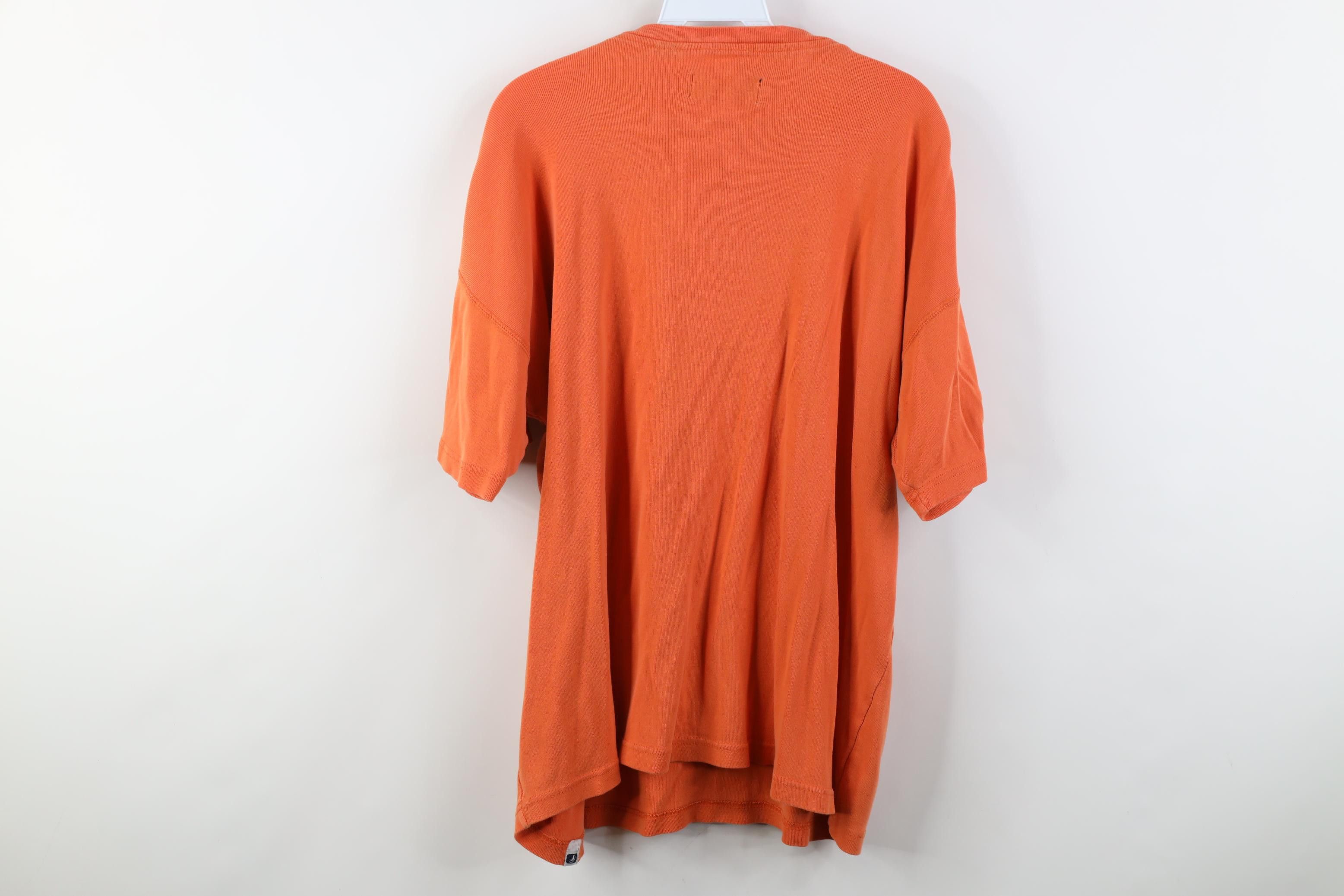 Vintage Vintage 90s Y2K Streetwear Ribbed Knit Henley T-Shirt Size US L / EU 52-54 / 3 - 11 Thumbnail