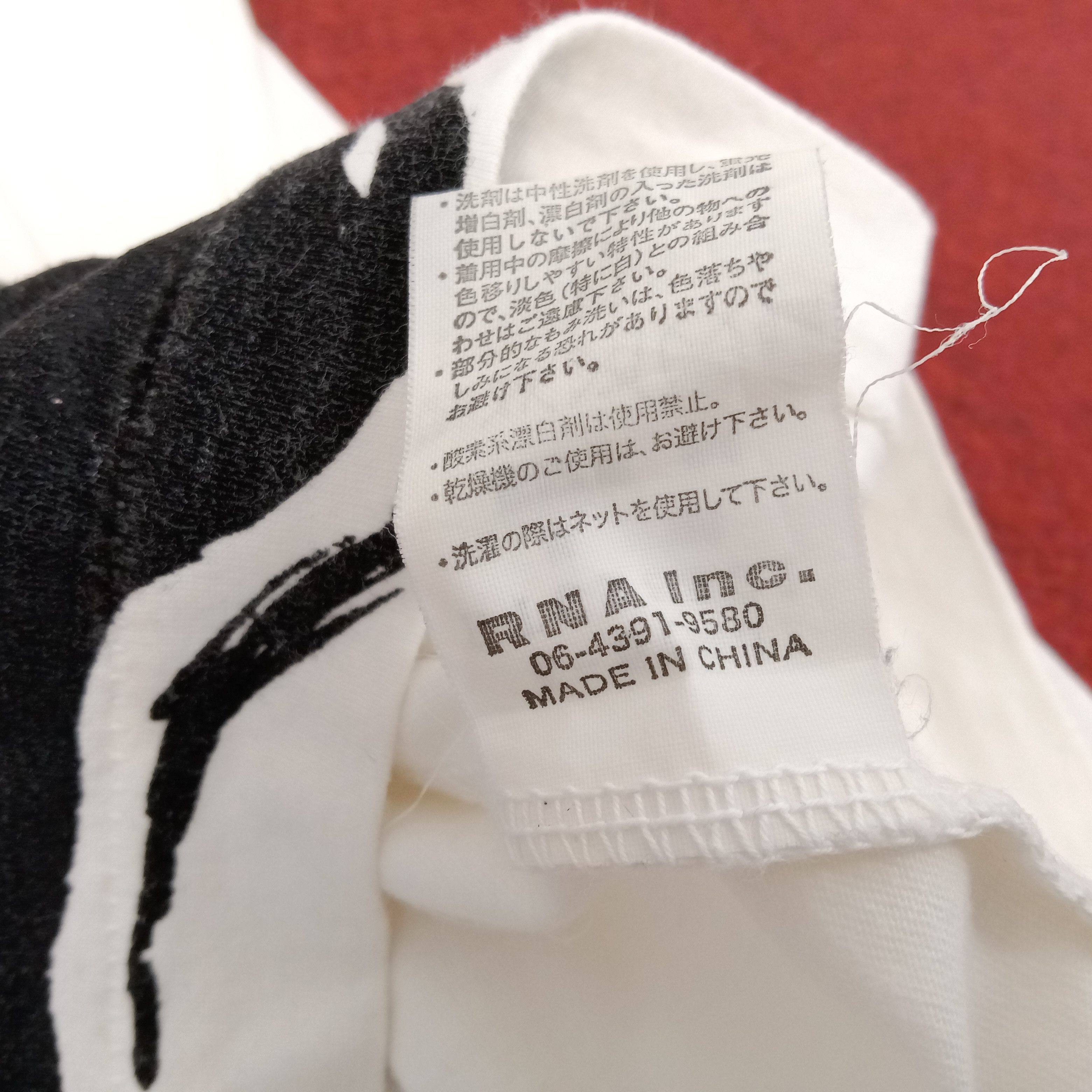 Japanese Brand × Vintage Amorous RNA INC Japanese Streetwear Style Big Design Tshirt Size S / US 4 / IT 40 - 10 Thumbnail