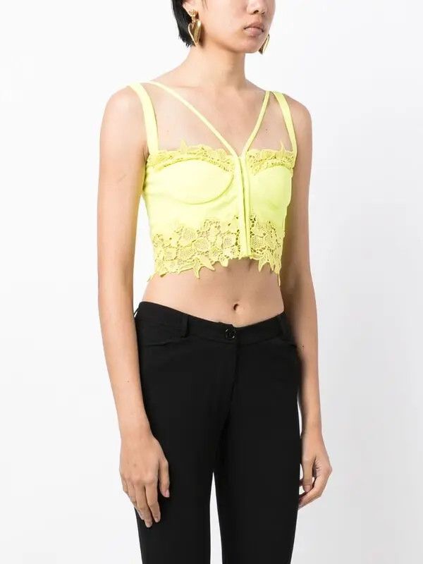 Versace o1y0226 Blouse in Yellow Size M / US 6-8 / IT 42-44 - 3 Thumbnail