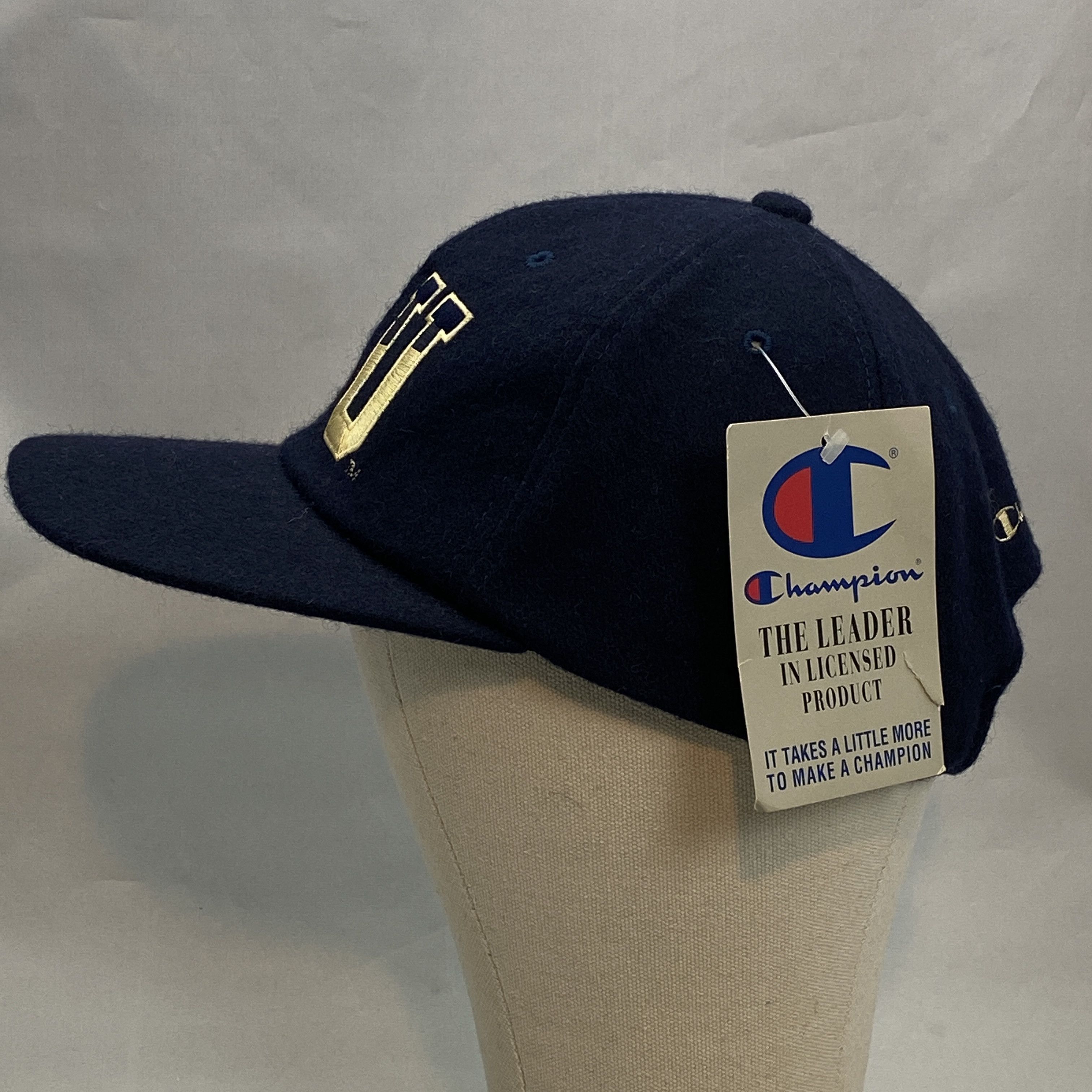 Champion × NCAA × Vintage TU Univ. of Tulsa Baseball Hat Embroidered One-Size Wool Size ONE SIZE - 4 Thumbnail