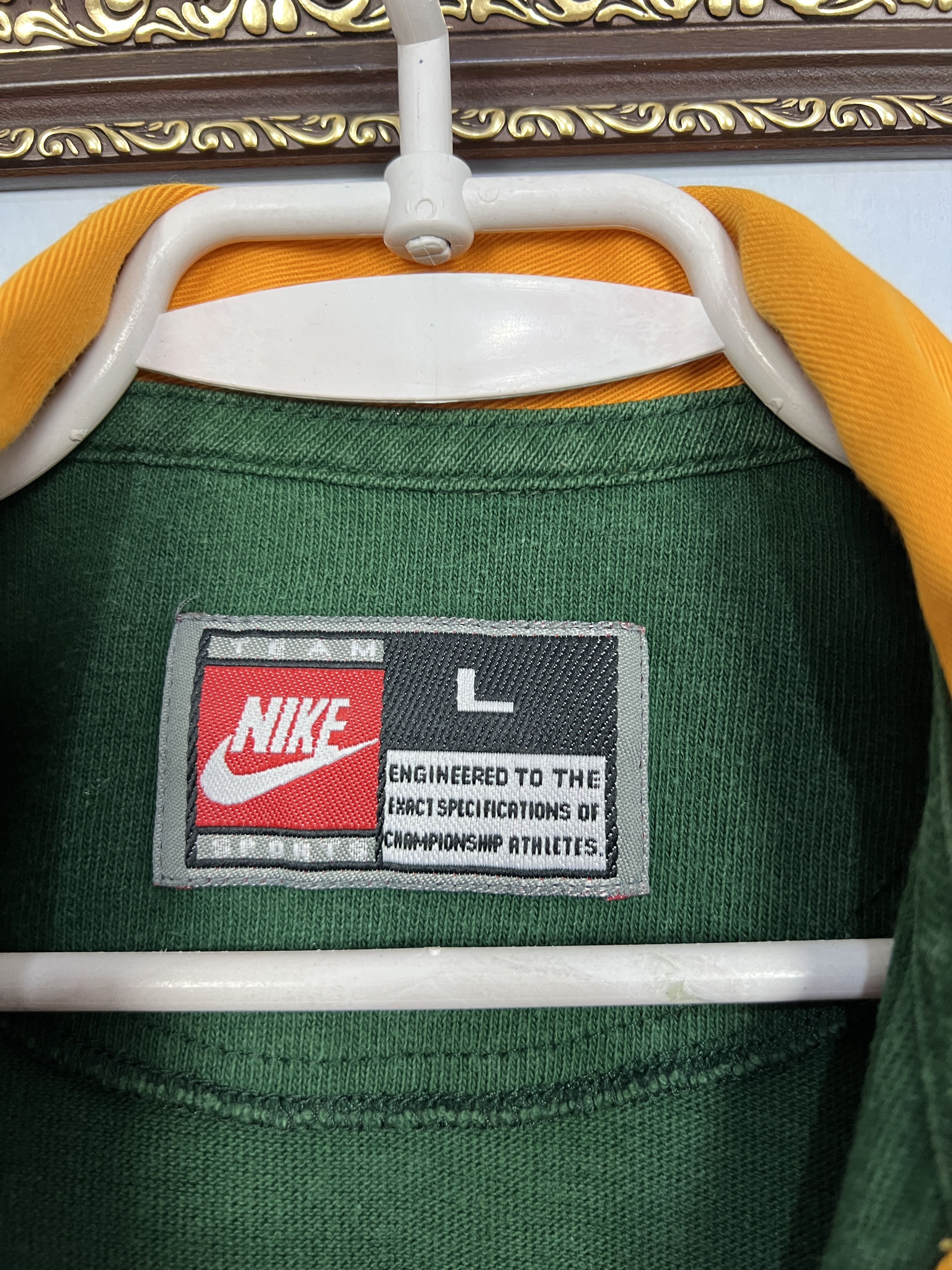 Nike South Africa Lion Rugby Union Long Sleeve Jersey Shirt Size US L / EU 52-54 / 3 - 7 Thumbnail