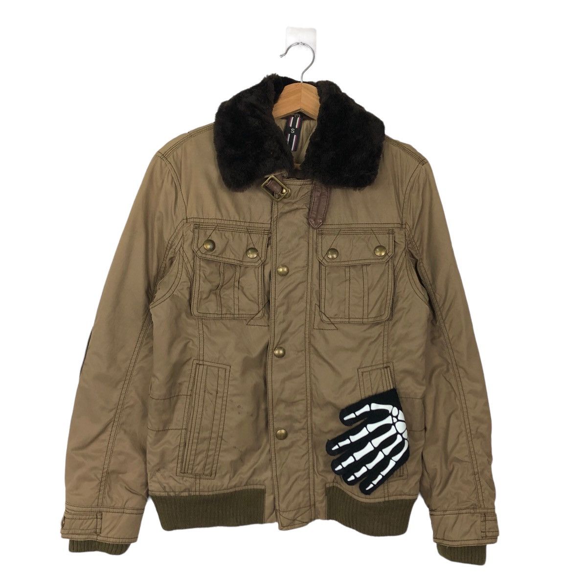 Japanese Brand 🔥CHORE BIKER JACKET PARACHUTE STYLE TOMMY HILFIGER Size US S / EU 44-46 / 1 - 1 Thumbnail