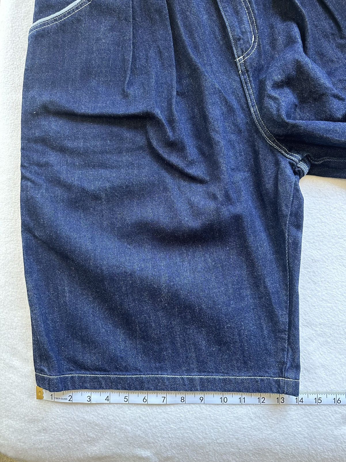 Other Mettle Park 421 Indigo Selvedge Jorts Size US 32 / EU 48 - 7 Thumbnail