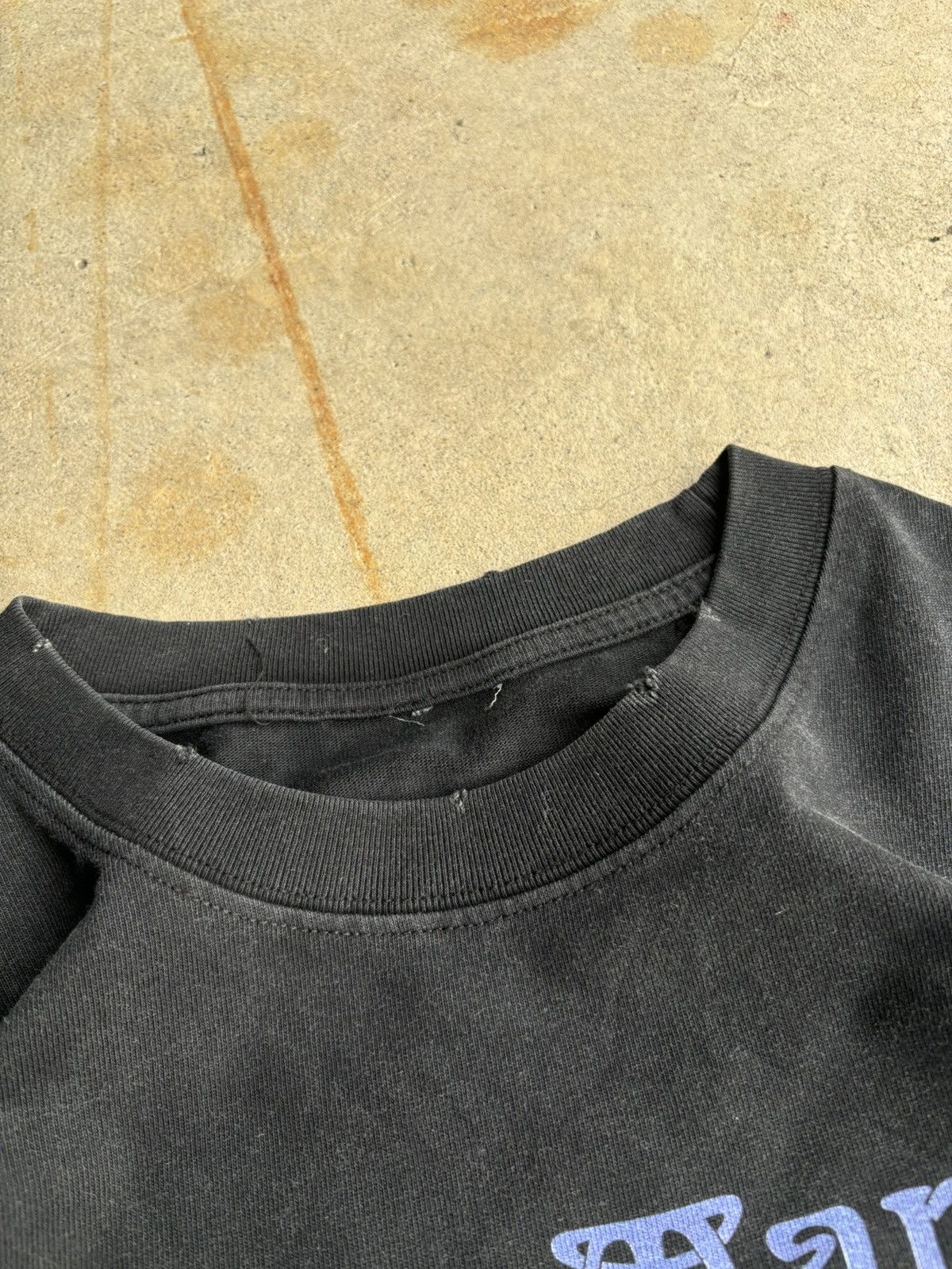 Vintage Crazy 90s Marilyn Manson 666 Heavy Parking Boot Longsleeve Size US XL / EU 56 / 4 - 5 Thumbnail