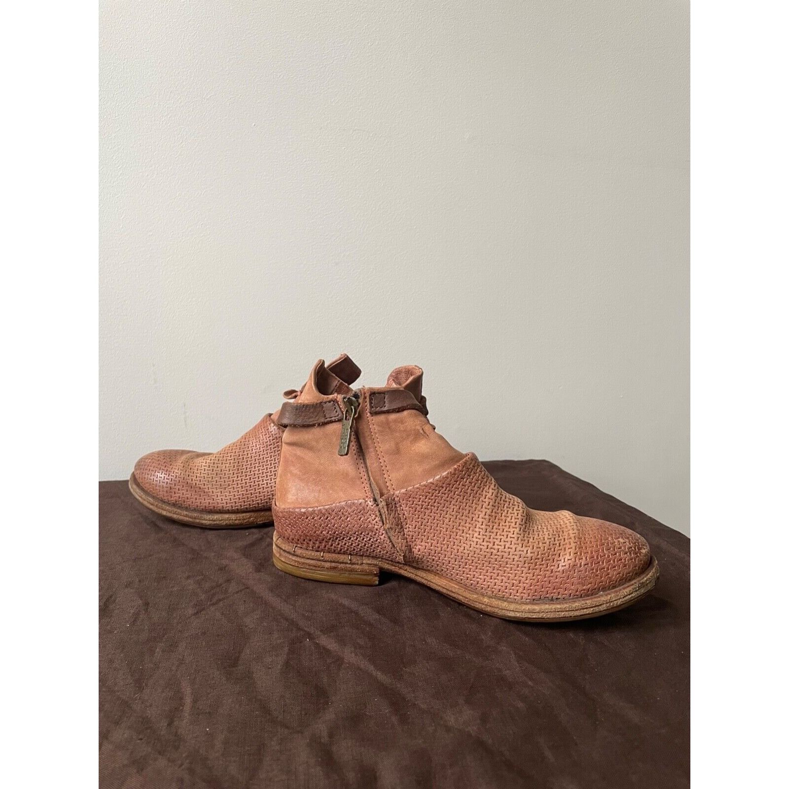 A.S.98 Air Step A.S. 98 Avant Garde Leather Boots 8253AC Size US 5.5 / IT 35.5 - 5 Thumbnail