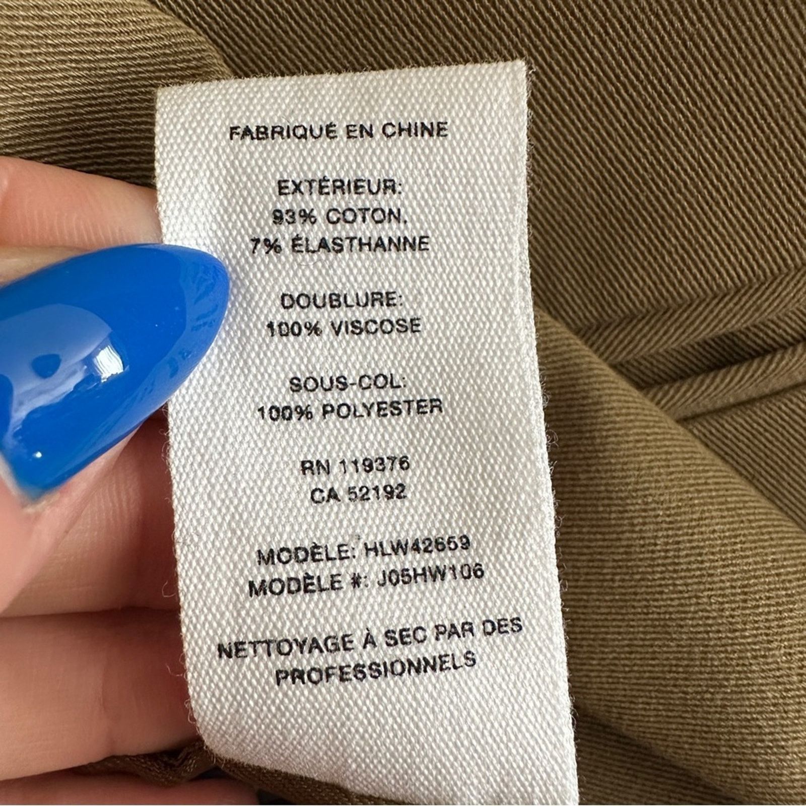 Helmut Lang HELMUT LANG Resin Rider Blazer in Green Sage Sz. 2 NWOT Size XS / US 0-2 / IT 36-38 - 13 Thumbnail