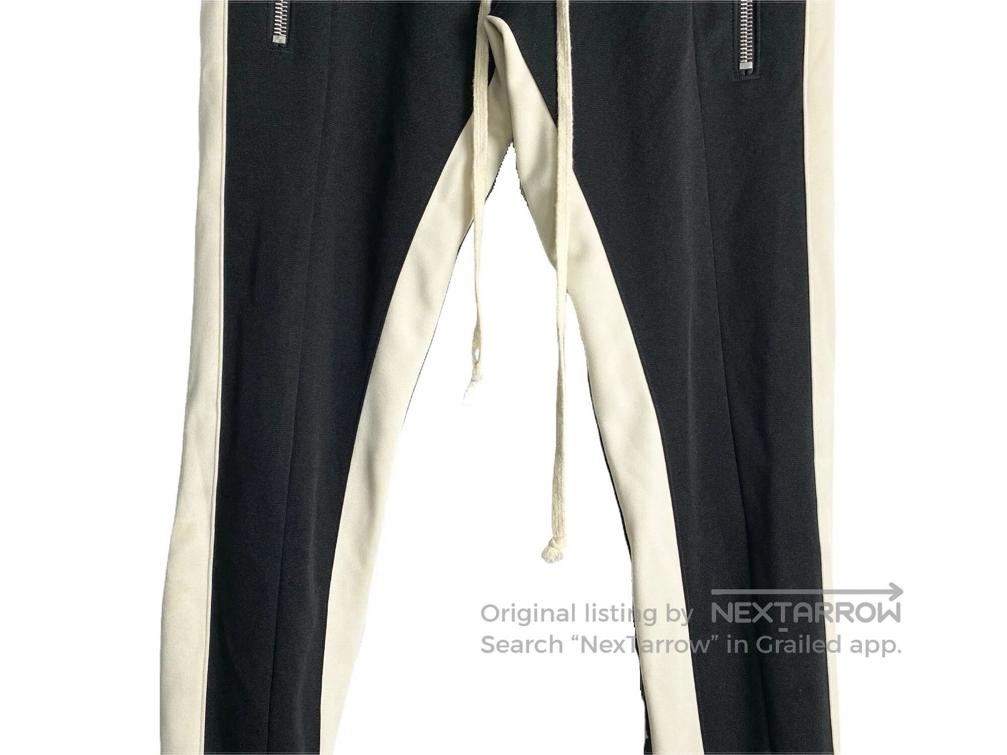 Fear of God FEAR OF GOD size S Buckle Black and White Sport Pants Size US 27 - 4 Thumbnail