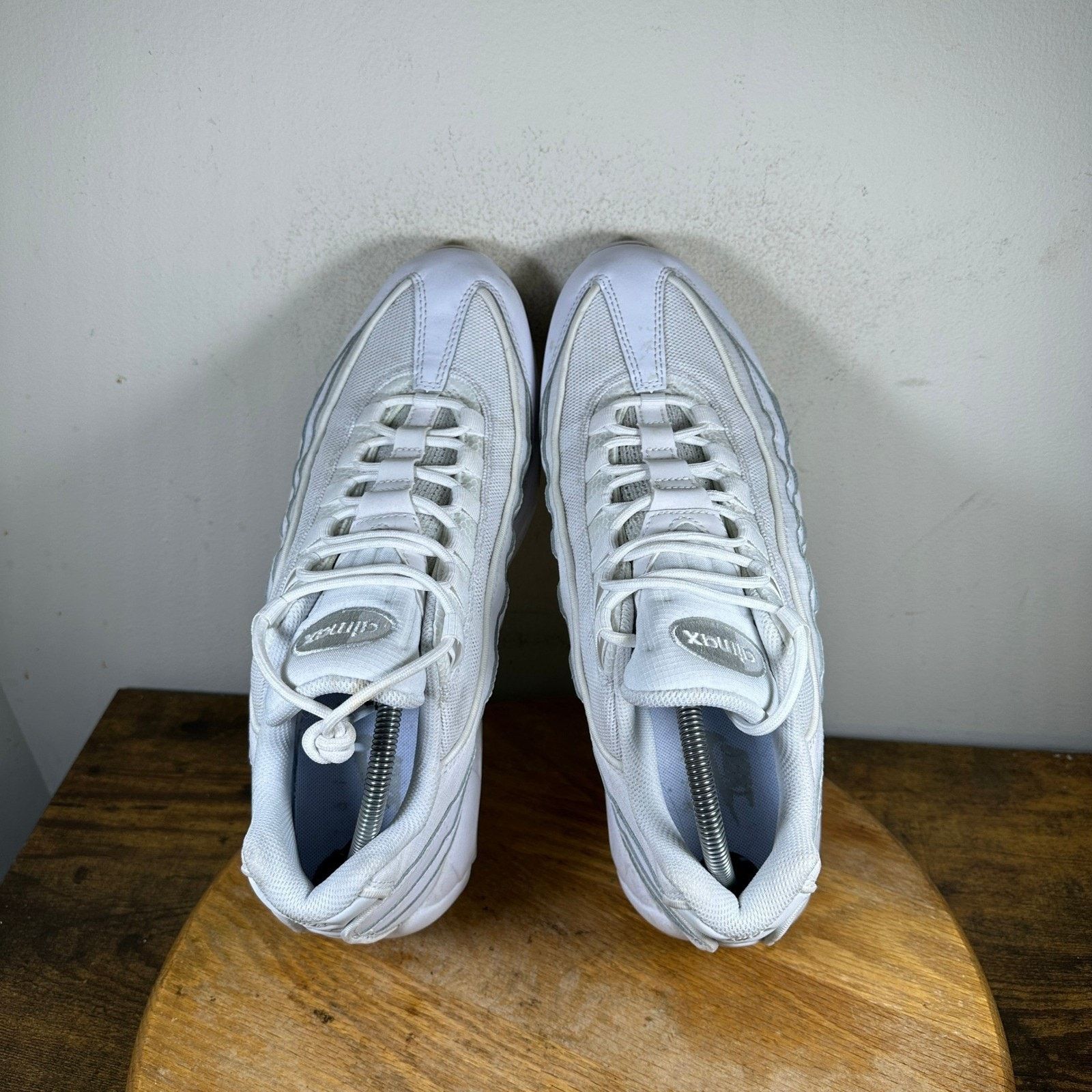 Nike Nike Air Max 95 Triple White Shoes CT1268-100 Men's Size 12 Size US 12 / EU 45 - 6 Thumbnail