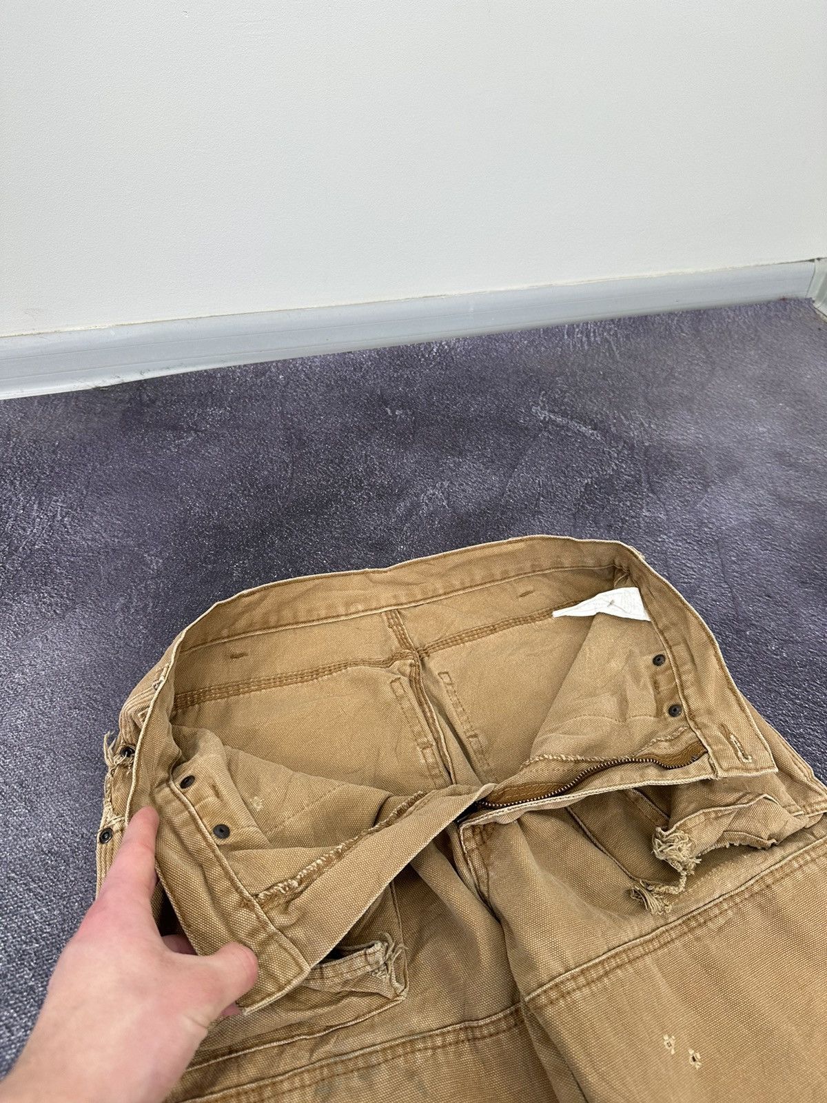 Dickies Vintage Dickies Double Knee Carpenter USA Baggy Work Pants Size US 30 / EU 46 - 17 Thumbnail