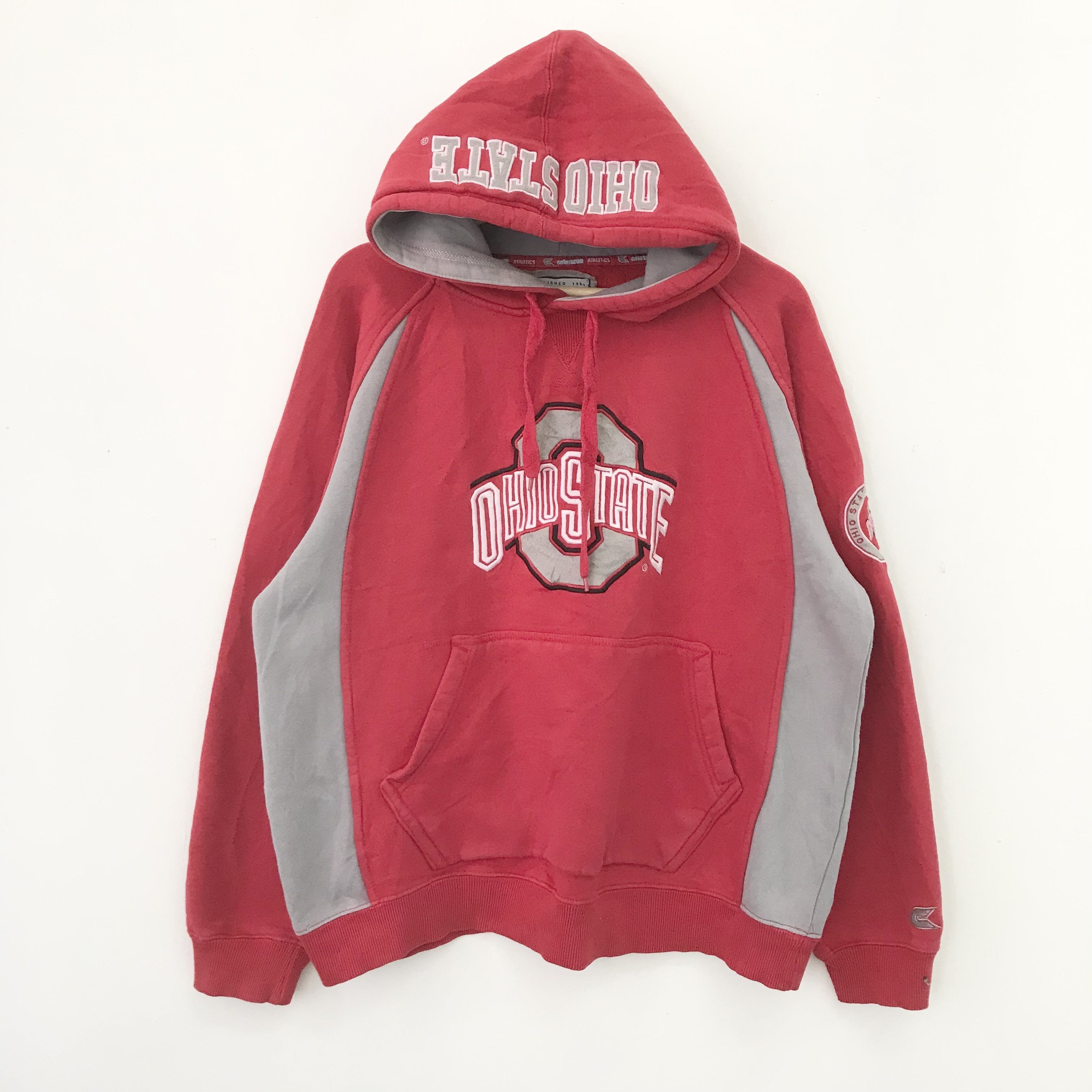 Vintage Vintage 90s Ohio State University Ncaa Red - 492 Size US L / EU 52-54 / 3 - 6 Thumbnail