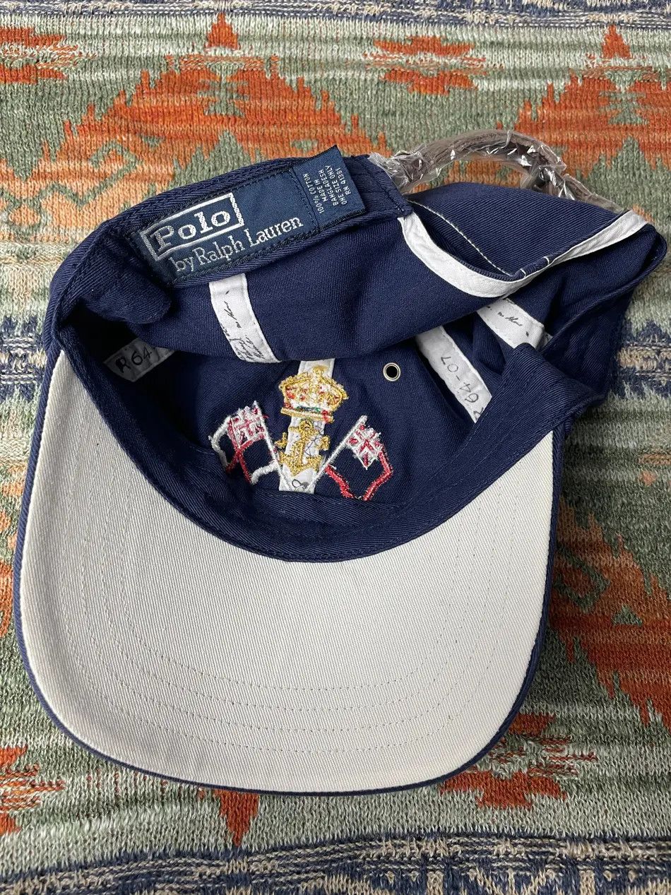 Polo Ralph Lauren Polo Ralph Lauren Rare Leather Baseball Hat cap Size ONE SIZE - 6 Thumbnail