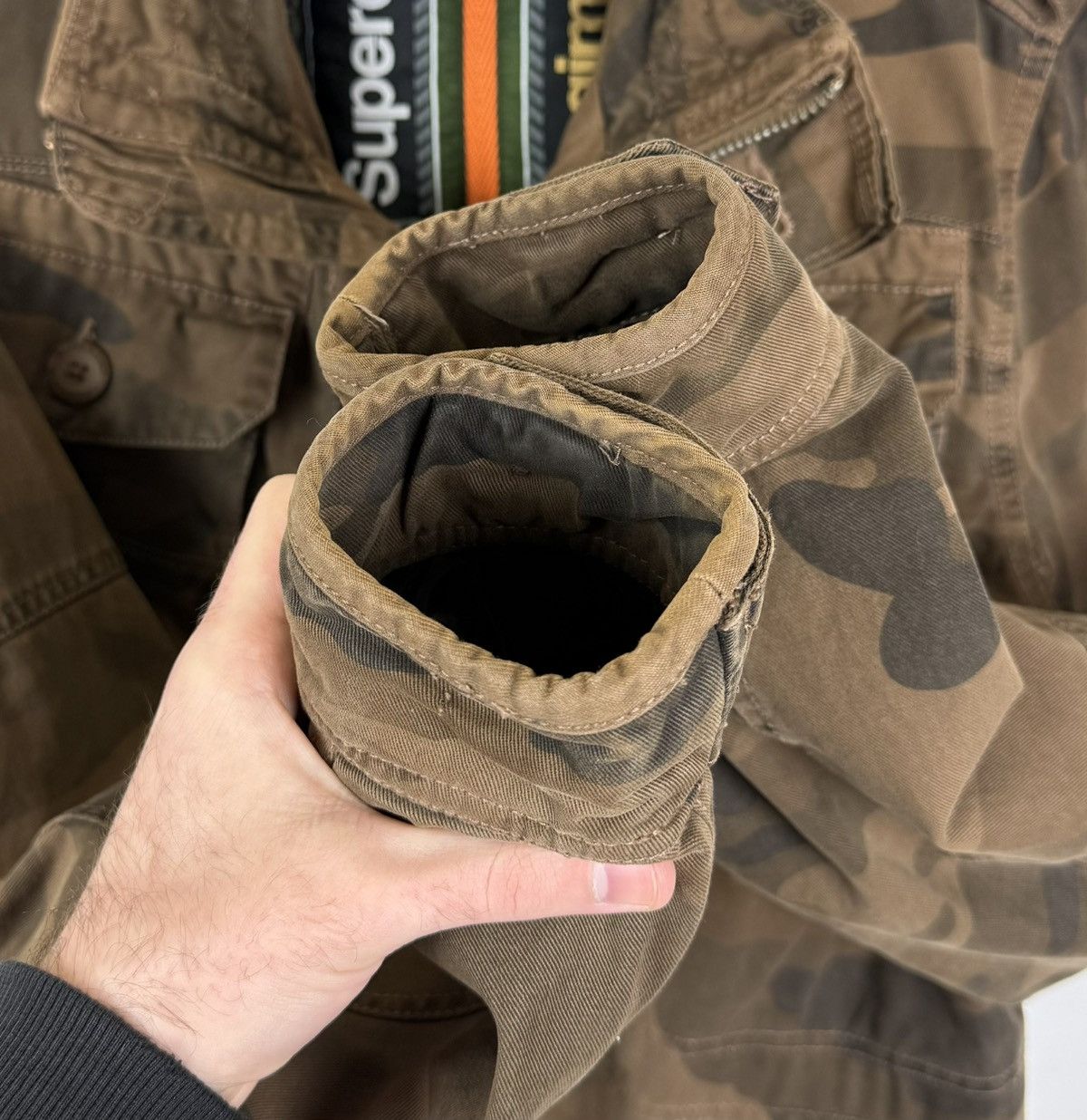 Superdry Superdry Regiment M65 Camouflage Military Jacket Field Top Size US L / EU 52-54 / 3 - 10 Thumbnail