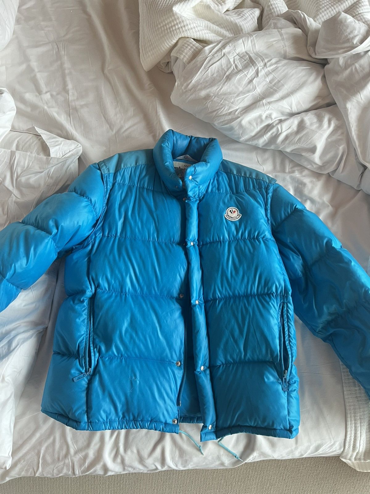 Moncler Vintage Moncler Jacket Size US L / EU 52-54 / 3 - 1 Thumbnail