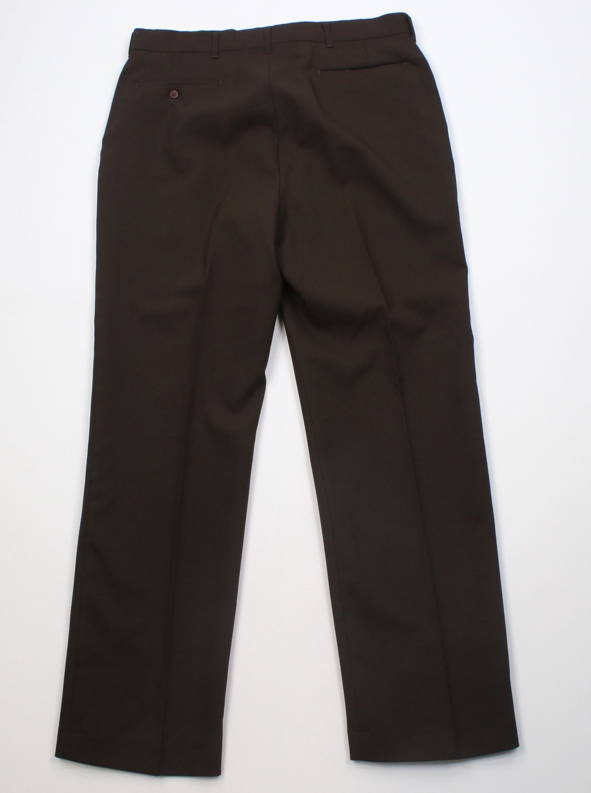 Vintage Vintage 90s Streetwear Flared Wide Leg Chino Pants Brown Size US 36 / EU 52 - 11 Thumbnail