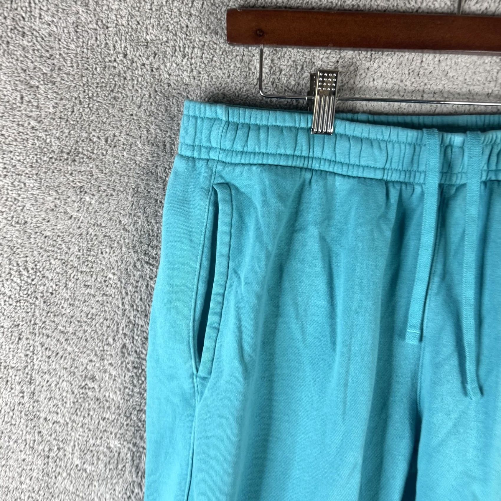 Nike Nike Sweatpants Jogger Mens Small S Blue Fleece Elastic Waist Pockets Swoosh Size US 29 - 2 Thumbnail