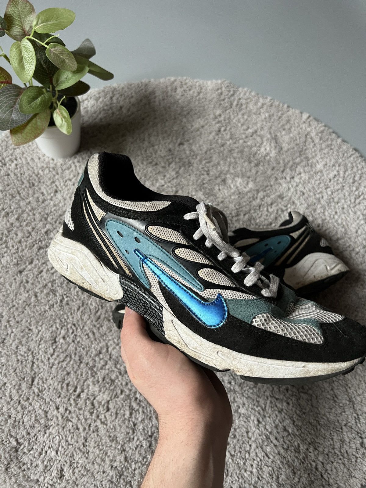 Nike Vintage Nike Air Ghost Racer Mineral Teal Rare Size US 11 / EU 44 - 3 Thumbnail