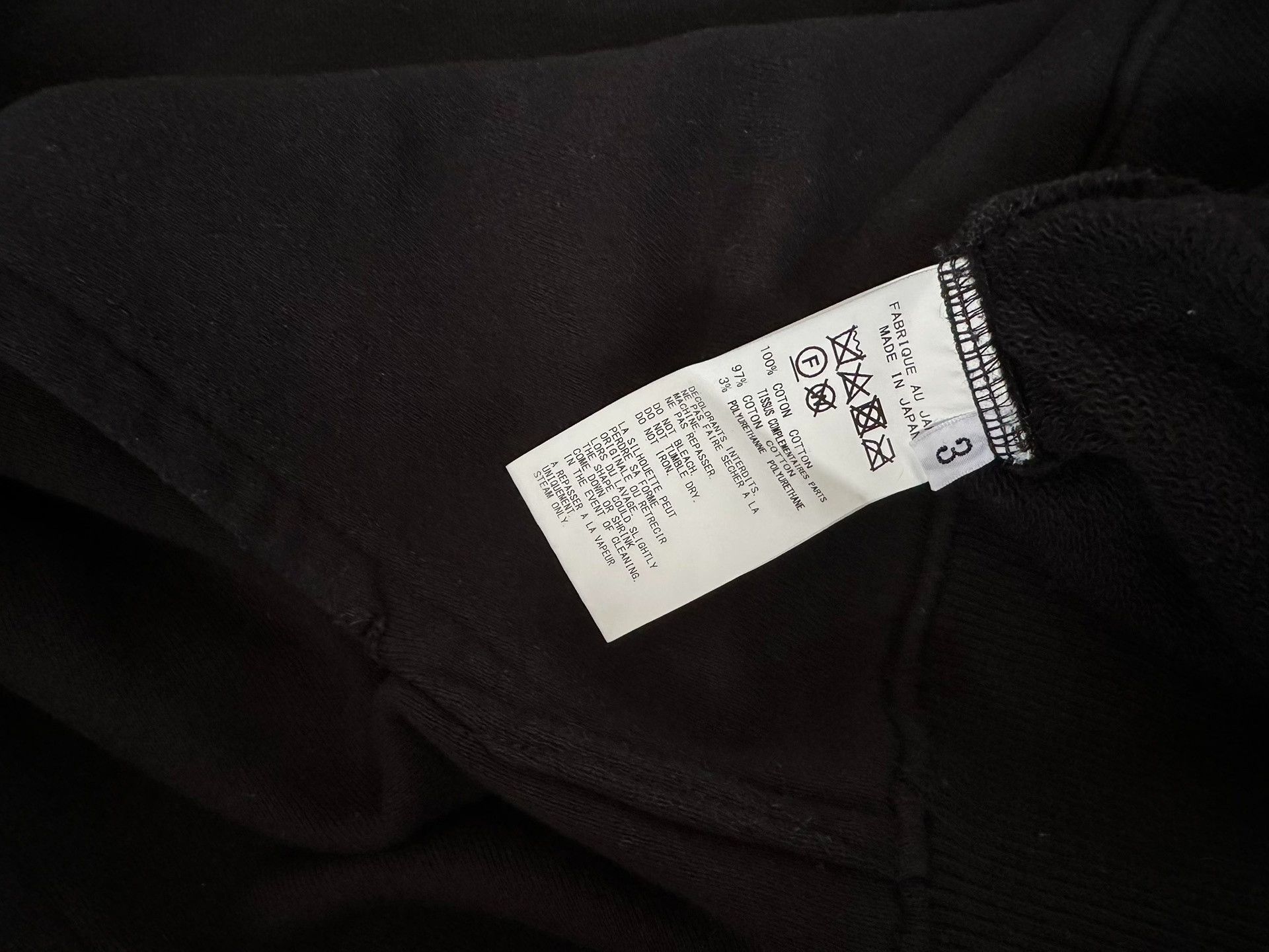 Yohji Yamamoto Yohji Yamamoto 22SS Cotton Distressed Hoodie Size US L / EU 52-54 / 3 - 3 Thumbnail