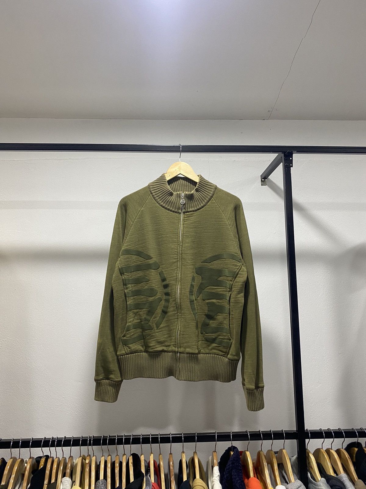 Designer × Japanese Brand Sick☠️ Etienne Ozeki Knit Sweater Velvet Print 90s LGB Size US M / EU 48-50 / 2 - 11 Thumbnail
