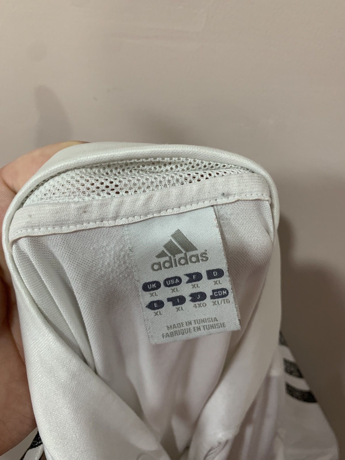 Vintage Real Madrid 2004 Home Football Shirt Adidas Soccer Vintage Size US XL / EU 56 / 4 - 16 Thumbnail