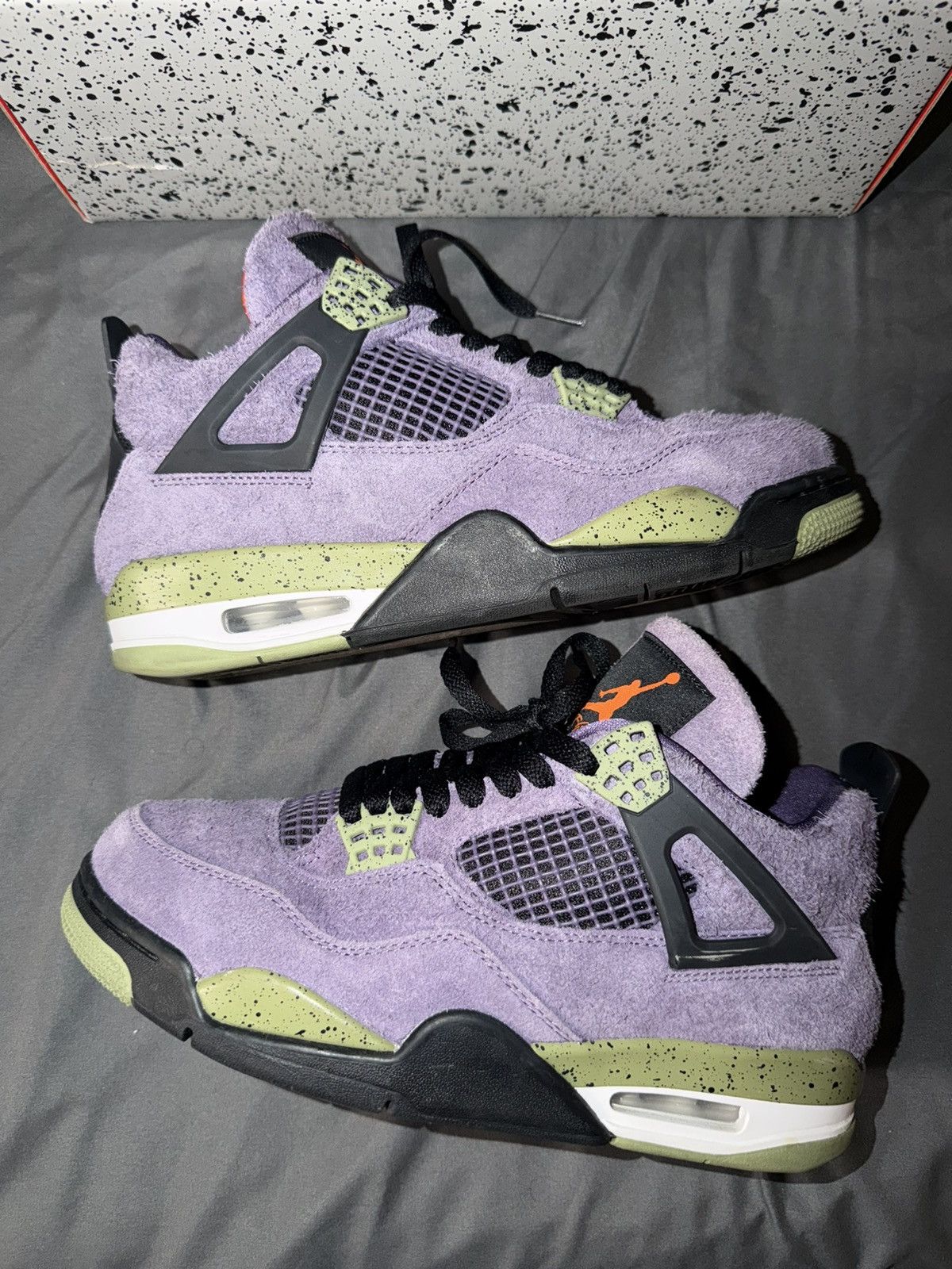 Jordan 4 Retro ‘Canyon Purple’ Size 8M 9.5W