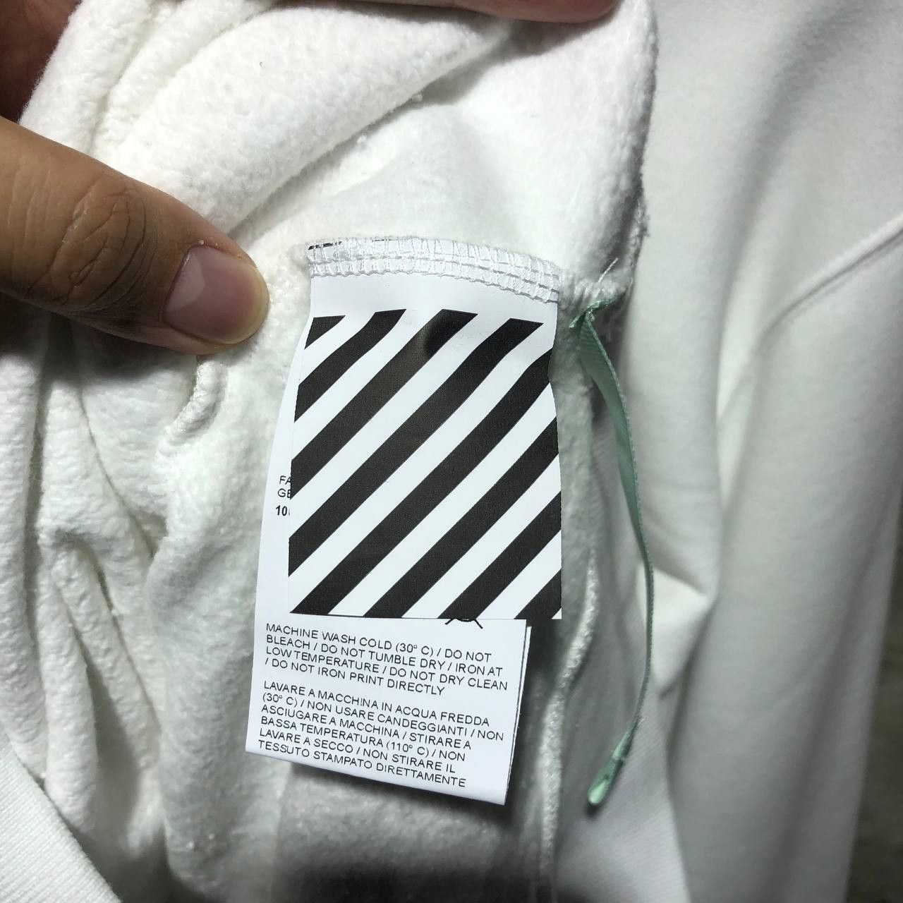Off-White Off-White X Santa Eulalia FW18 Barcelona Exclusive crewneck Size US M / EU 48-50 / 2 - 10 Thumbnail