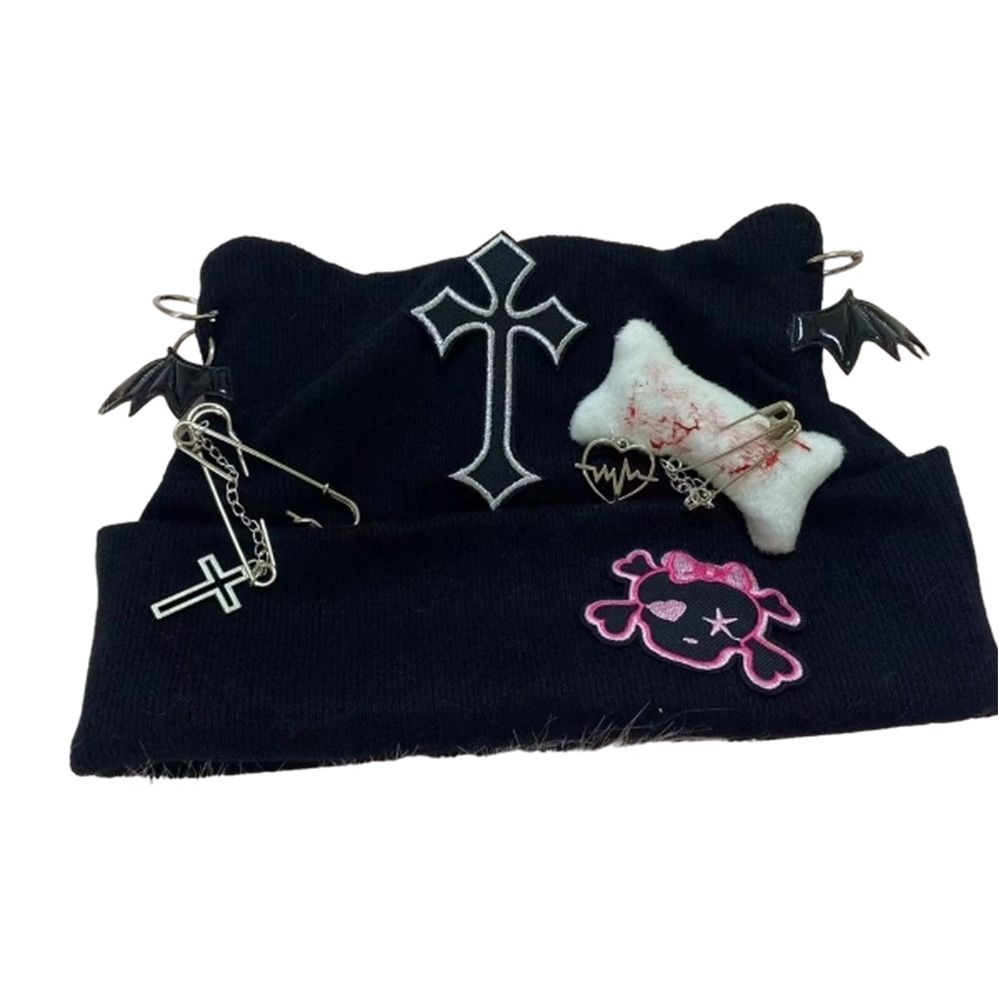 Japanese Brand Punk Beanie Size ONE SIZE - 1 Thumbnail