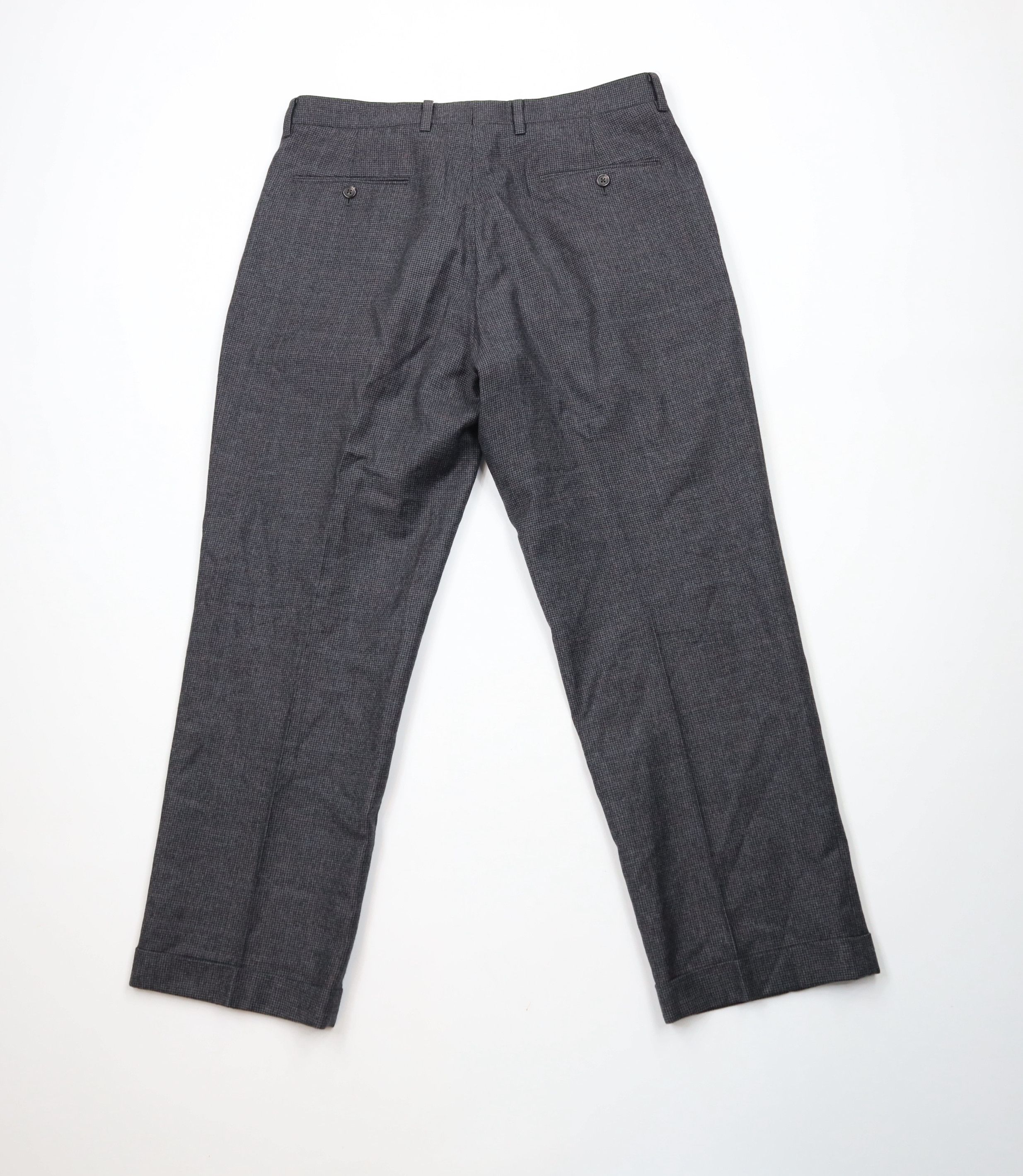Ralph Lauren × Vintage Vintage Ralph Lauren Houndstooth Wide Leg Chino Pants Size US 34 / EU 50 - 8 Thumbnail