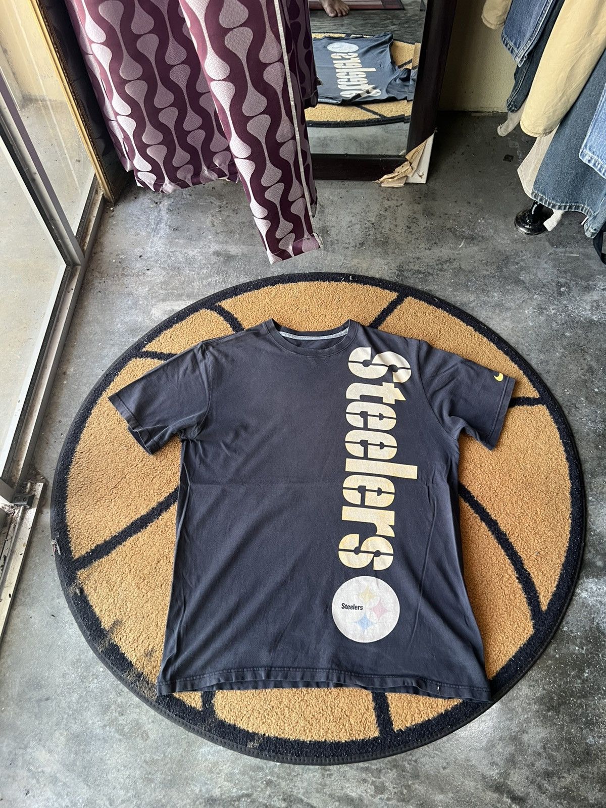 🔥Sun Faded Nike NFL Steelers Tee