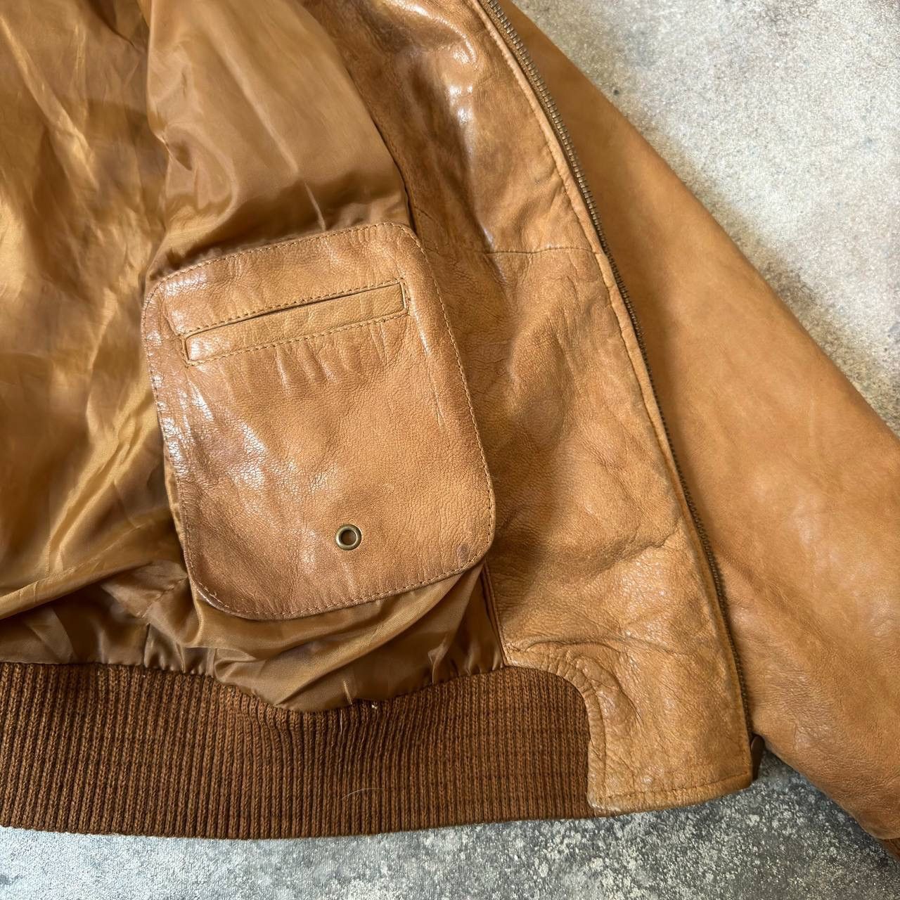 Hysteric Glamour × Japanese Brand × Vintage Japan Retro Style Vintage Leather Jacket Size XL / US 12-14 / IT 48-50 - 6 Thumbnail