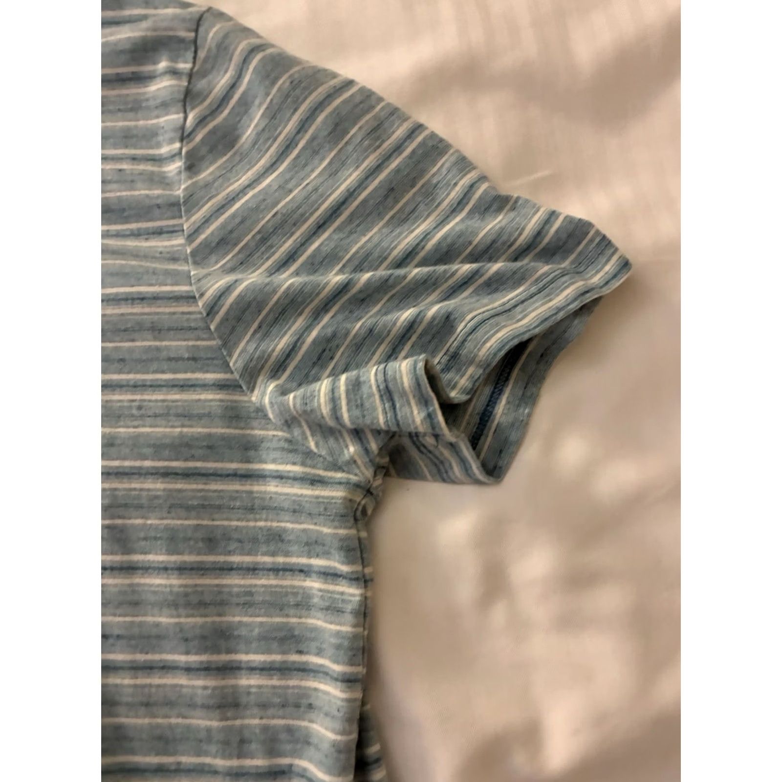 Flag & Anthem Mens Flag & Anthem Blue GreenStriped Polo Shirt XL Size US XL / EU 56 / 4 - 7 Thumbnail