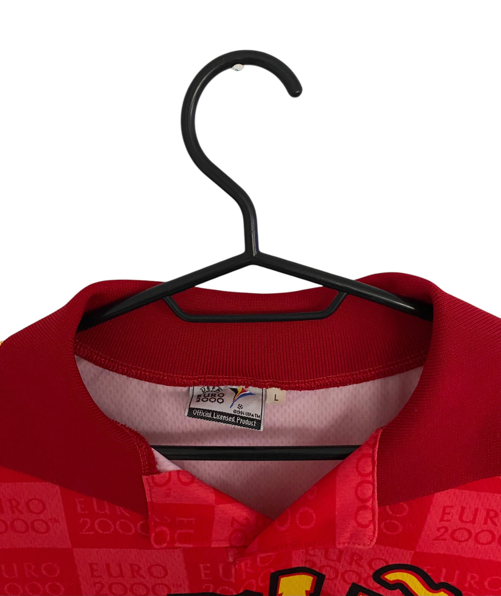 UEFA × Vintage UEFA Euro 2000 Espana vintage jersey Size US L / EU 52-54 / 3 - 2 Thumbnail