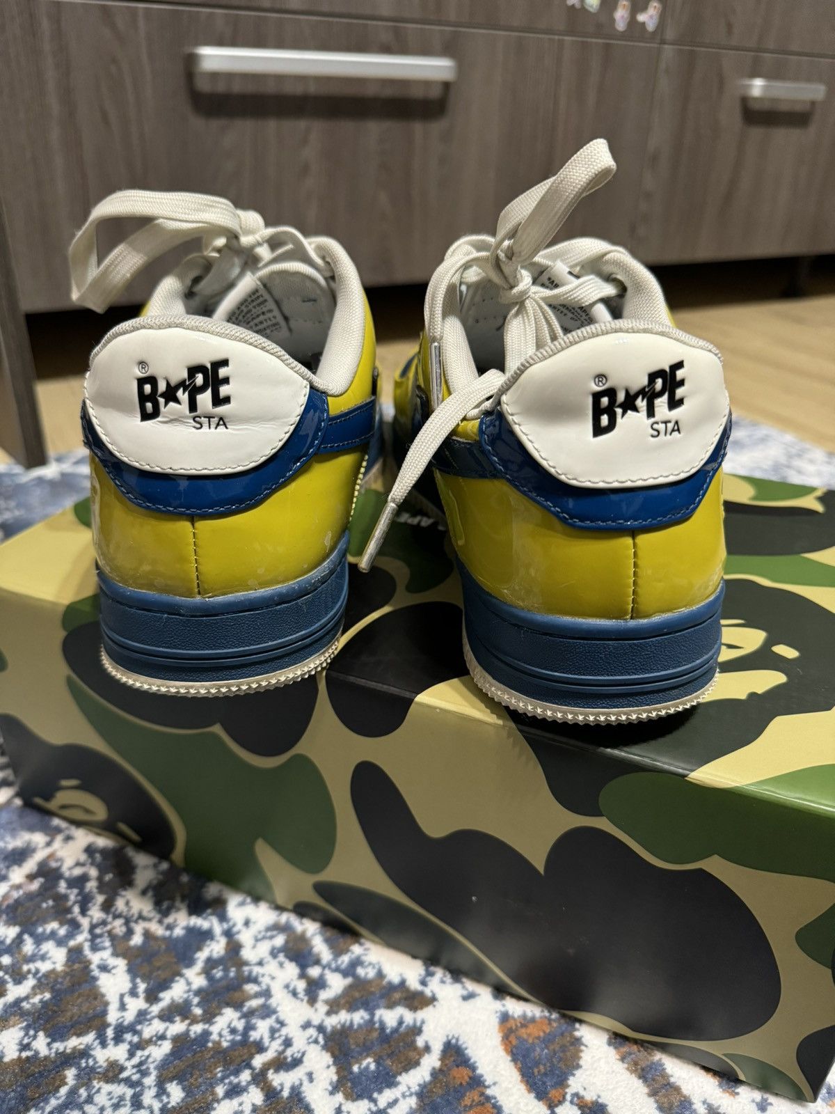 Bape Bapesta Size US 9.5 / EU 42-43 - 4 Thumbnail