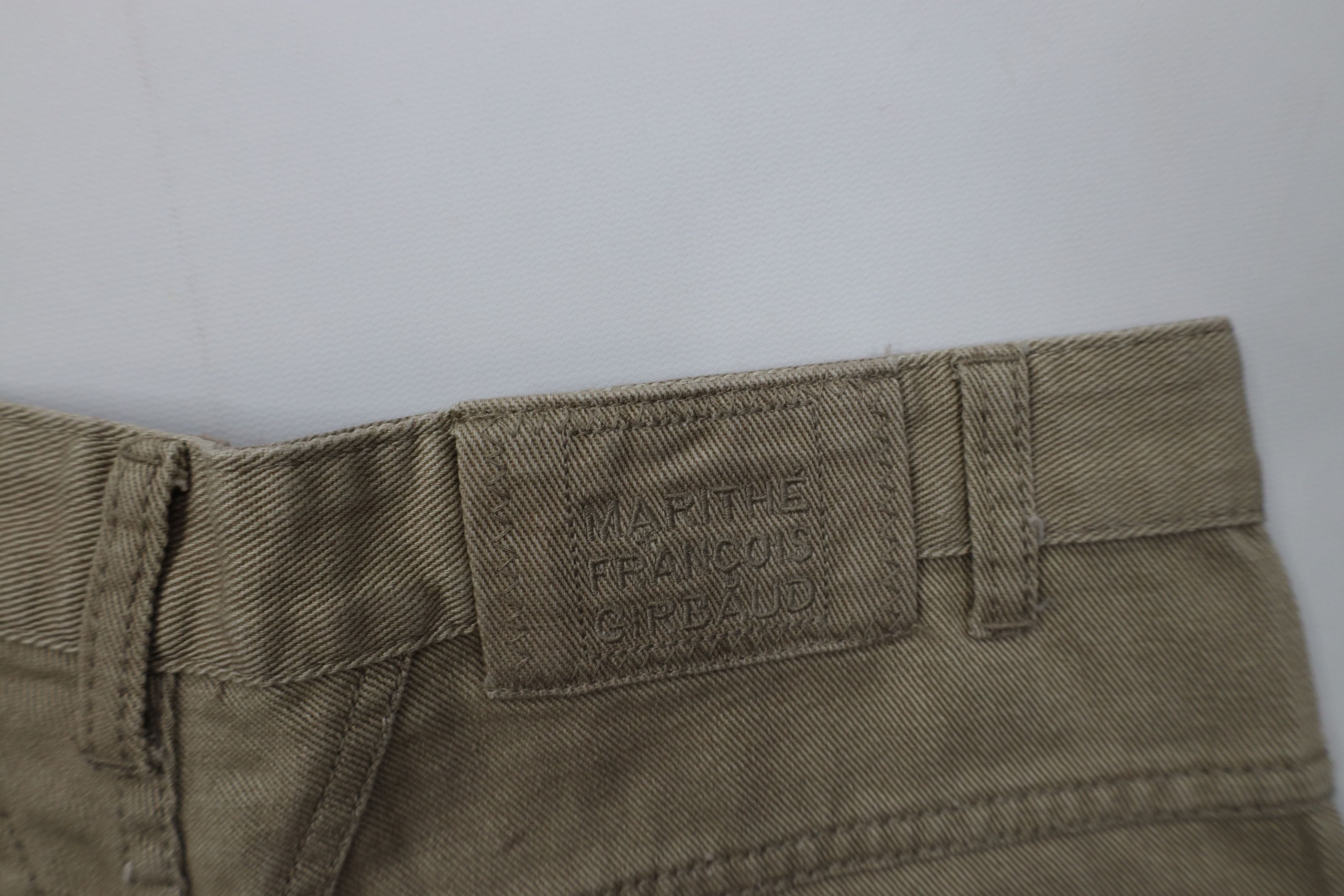 Marithe + Francois Girbaud Deadstock Vintage 90s Marithe Francois Girbaud Denim Shorts Size US 32 / EU 48 - 16 Thumbnail