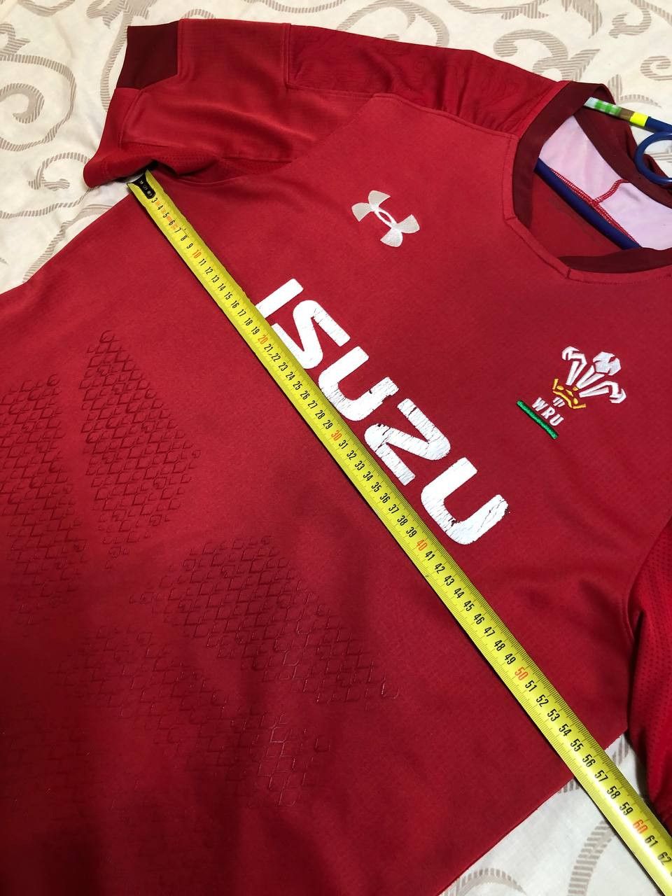 Under Armour Wales National Rugby Team Home Shirt Under Armour Jersey Size US XL / EU 56 / 4 - 7 Thumbnail