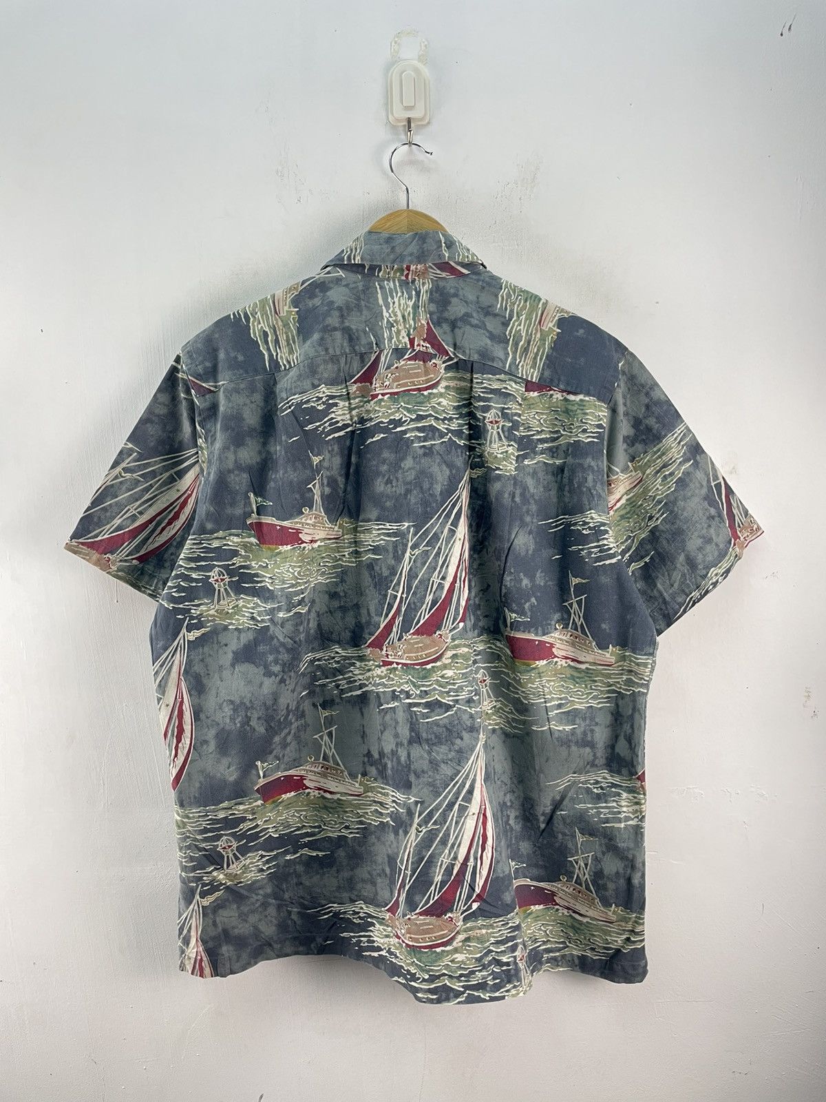 Polo Ralph Lauren 90s Polo Ralph Lauren Open Collar Shirt Vintage Camp Hawaii Size US L / EU 52-54 / 3 - 7 Thumbnail