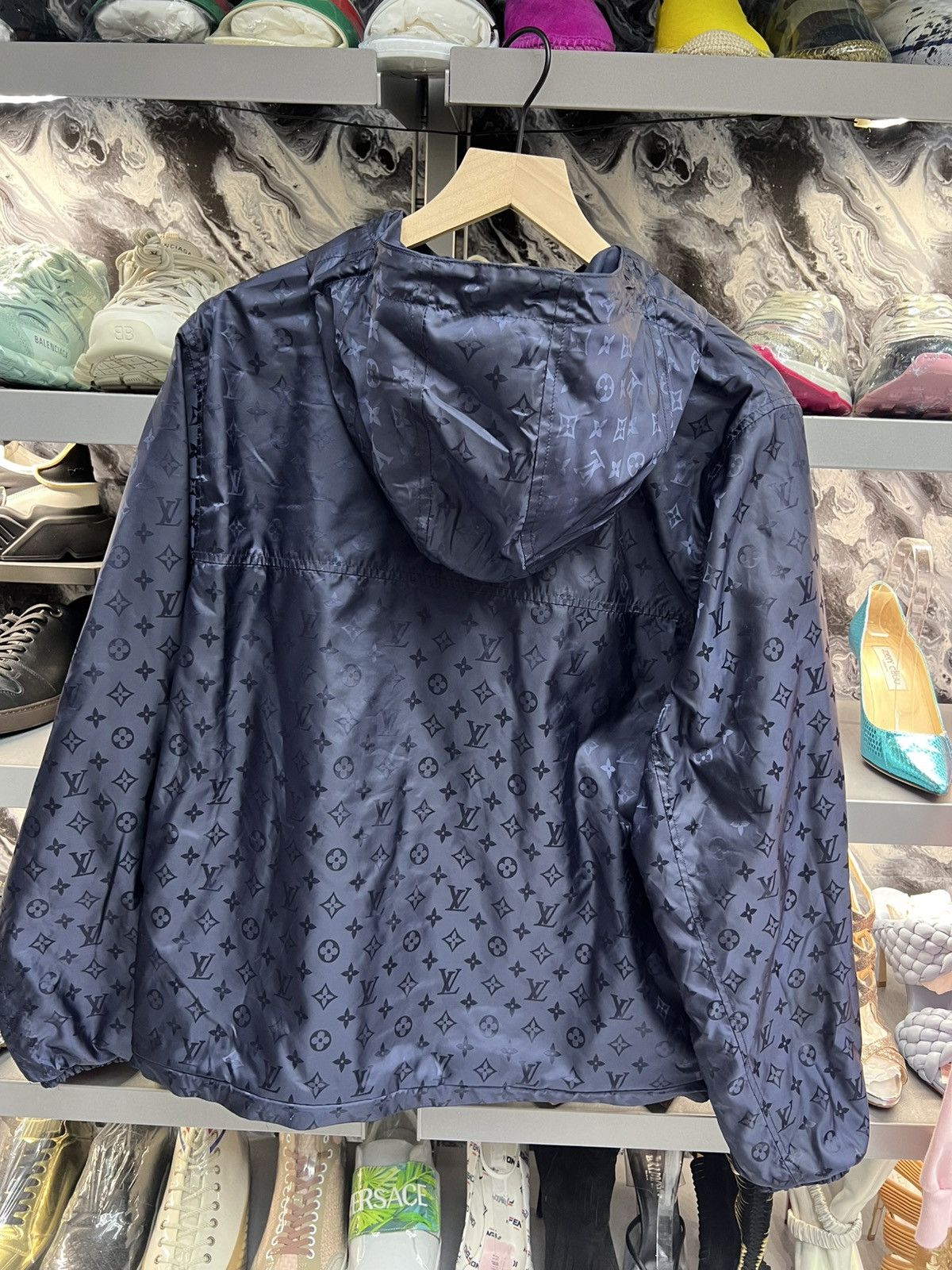 Louis Vuitton Louis Vuitton Monogram Reversible Windbreaker Size US M / EU 48-50 / 2 - 2 Thumbnail