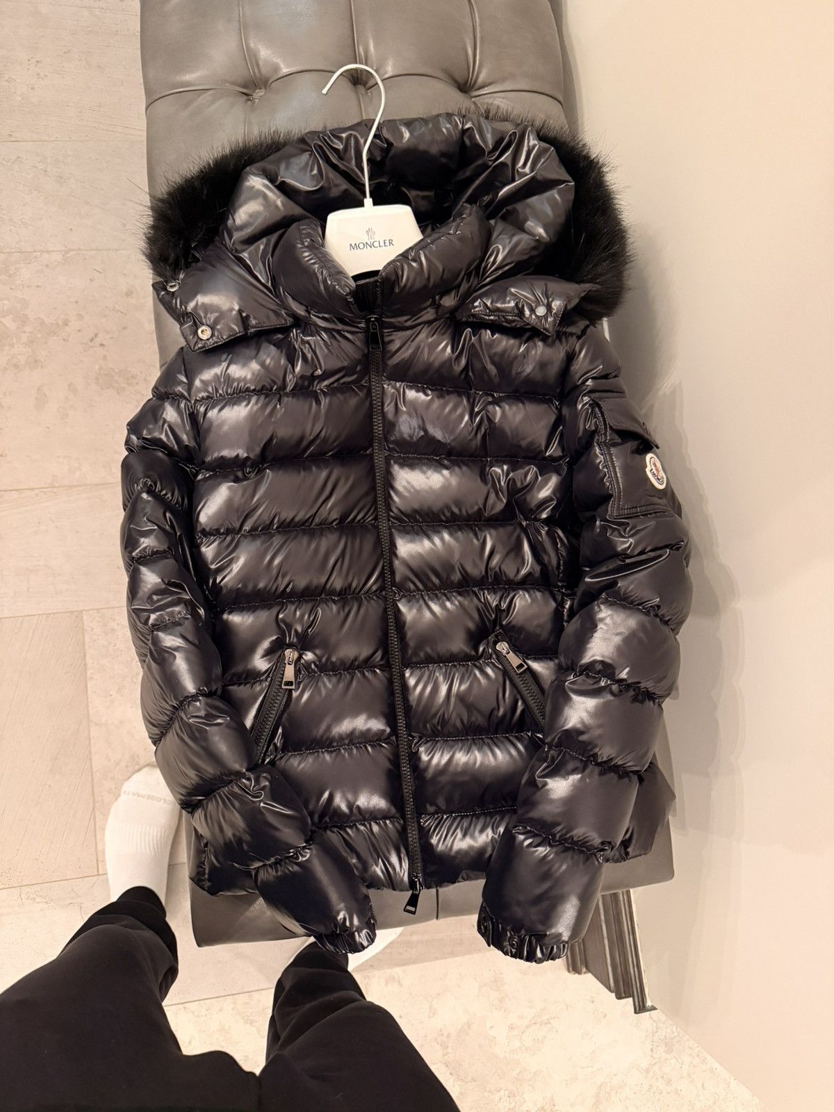Moncler Moncler faux fur trimmed hooded jacket Size XS / US 0-2 / IT 36-38 - 1 Thumbnail