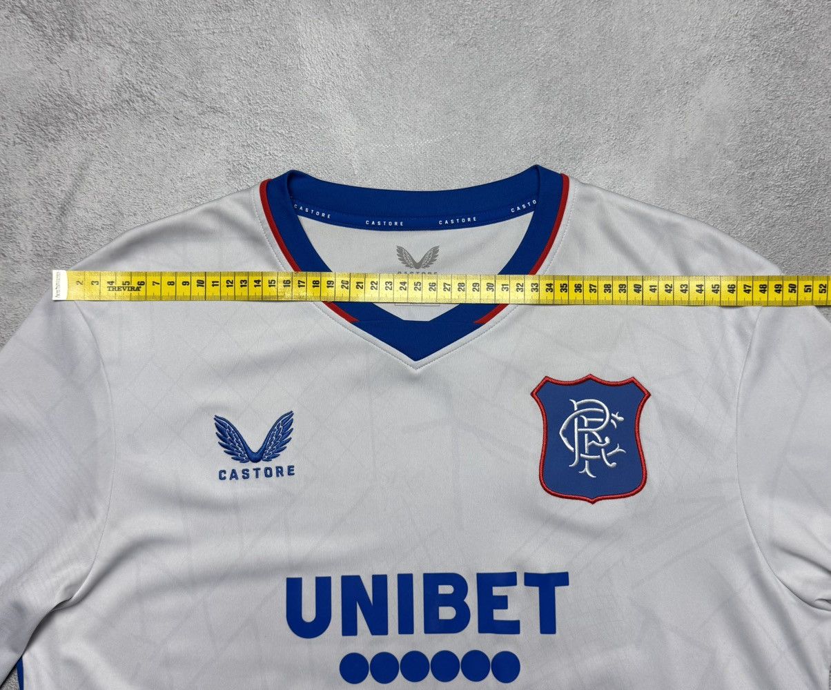 Castore Glasgow Rangers 2024 2025 Away Shirt Jersey Long Sleeve Size US L / EU 52-54 / 3 - 17 Thumbnail