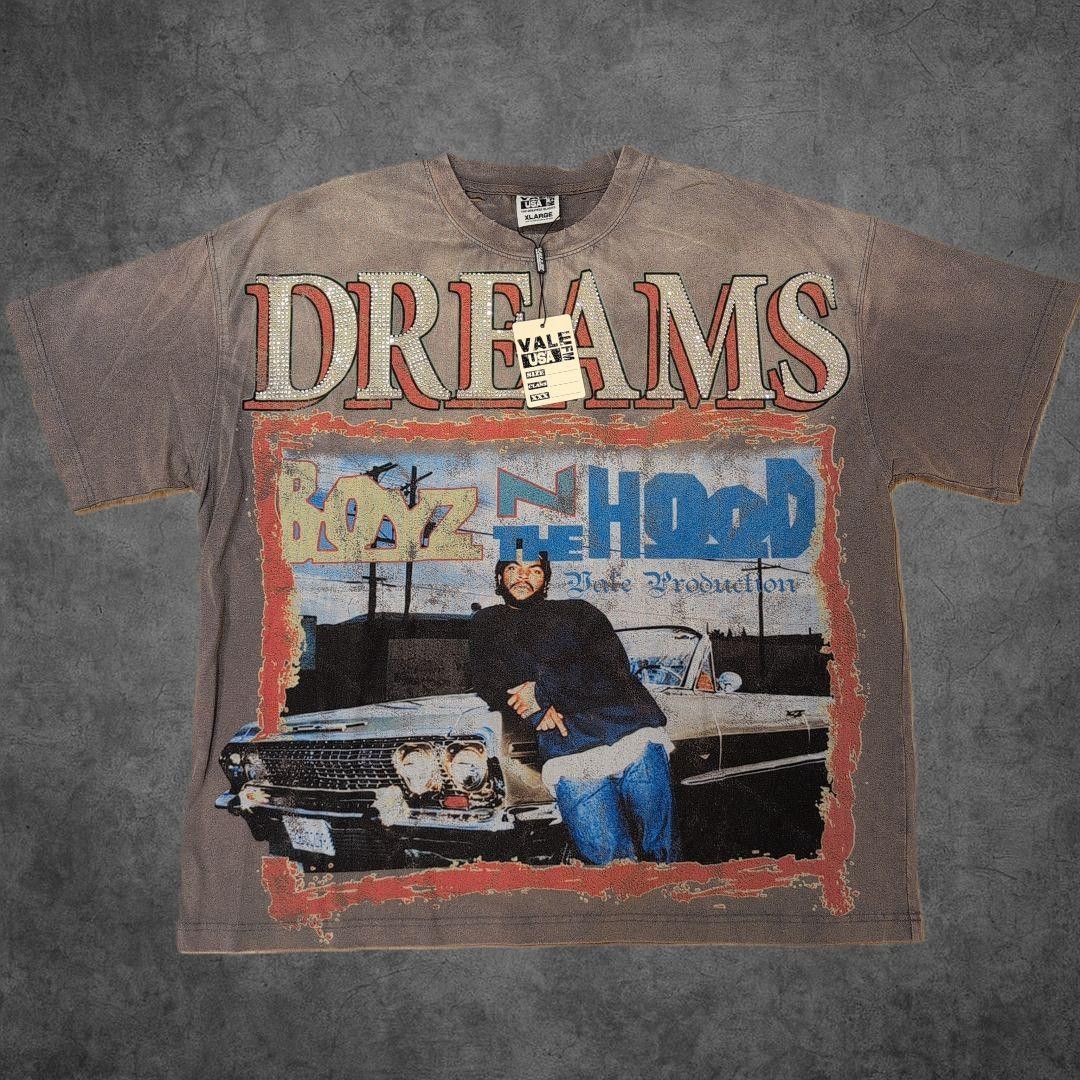 Vale VALE FOREVER “DREAMS / Boyz N The Hood” Tee – XL – Ice Cube Size US XL / EU 56 / 4 - 1 Thumbnail