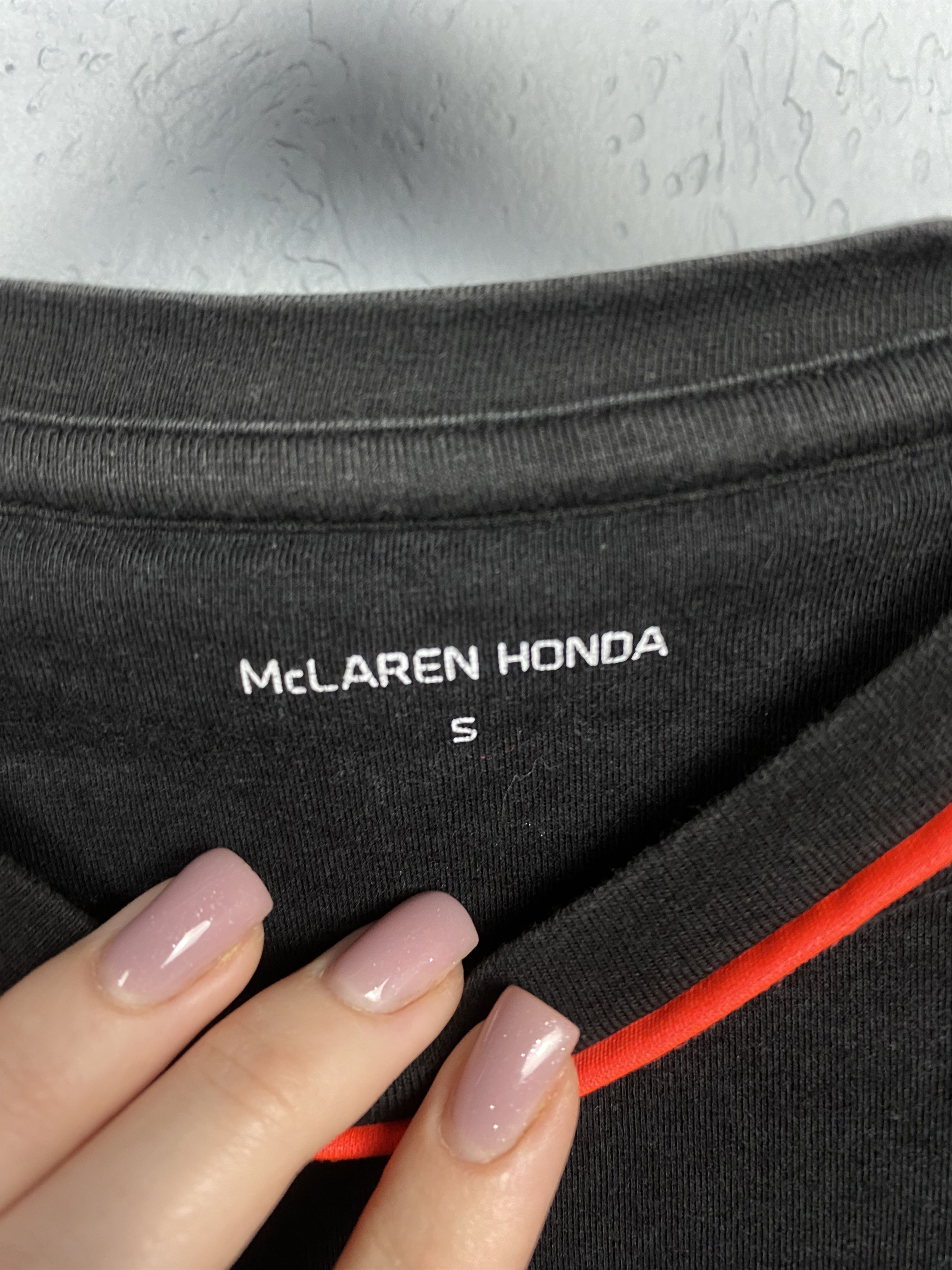 Honda × Mercedes-Benz McLaren Honda Racing Team Mens T-Shirt Size US S / EU 44-46 / 1 - 7 Thumbnail