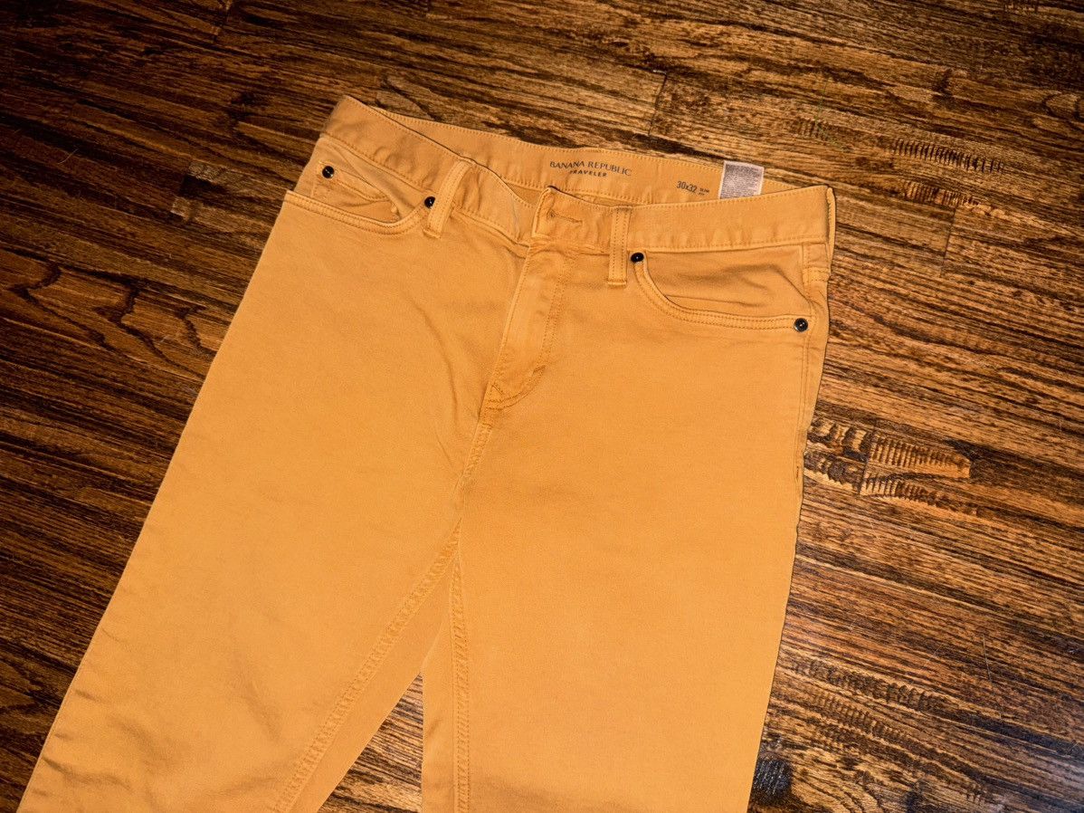 Banana Republic Banana Republic Chino Slim Traveler Pant Toffee Brown 30x32 Size US 30 / EU 46 - 4 Thumbnail