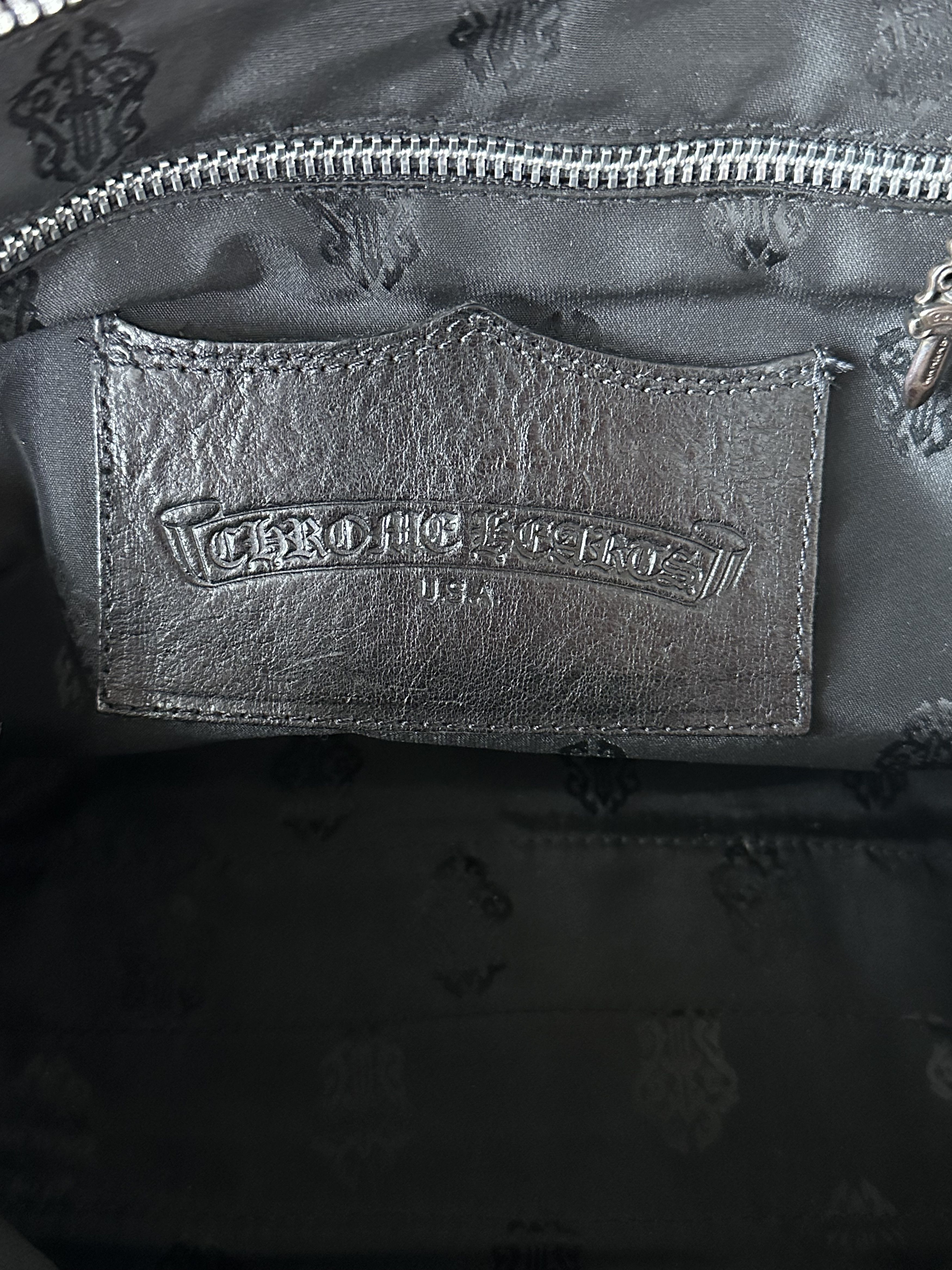 Chrome Hearts Chrome Hearts Burgundy & Black Ponyhair Hand Bag Size ONE SIZE - 7 Thumbnail
