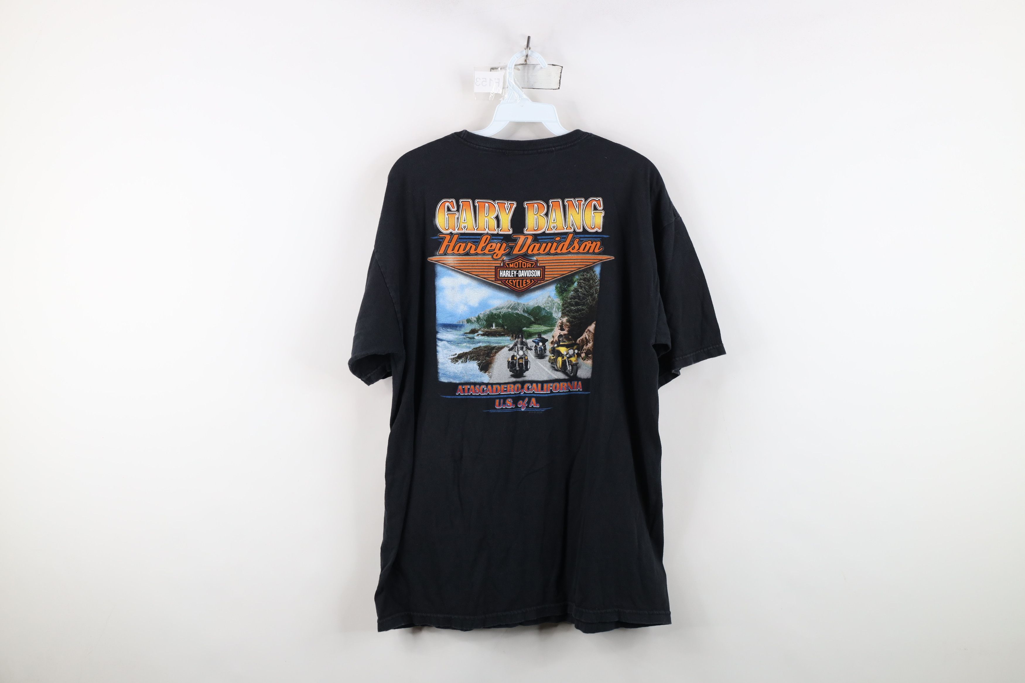 Harley Davidson Vintage Y2K Harley Davidson Spell Out Big Logo T-Shirt Black Size US L / EU 52-54 / 3 - 12 Thumbnail