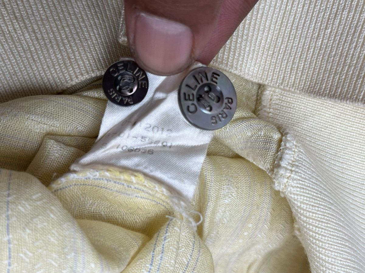 Celine Vintage Celine Paris Linen Jacket Unisex Size US M / EU 48-50 / 2 - 5 Thumbnail