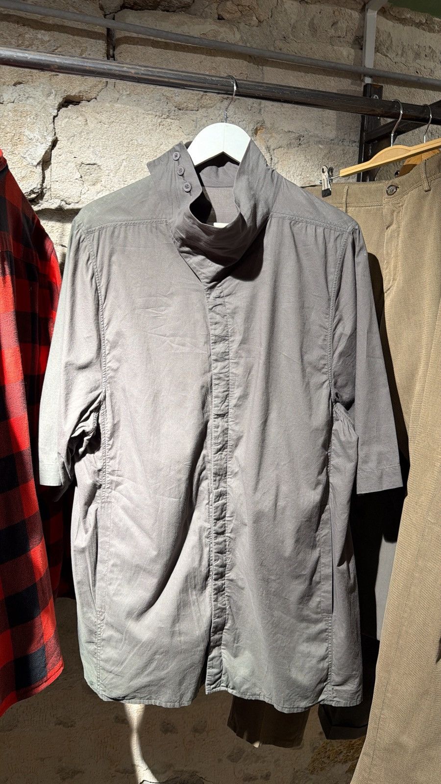 Rick Owens Rick owens cyclops ss16 archive linen shirt Size US L / EU 52-54 / 3 - 8 Thumbnail